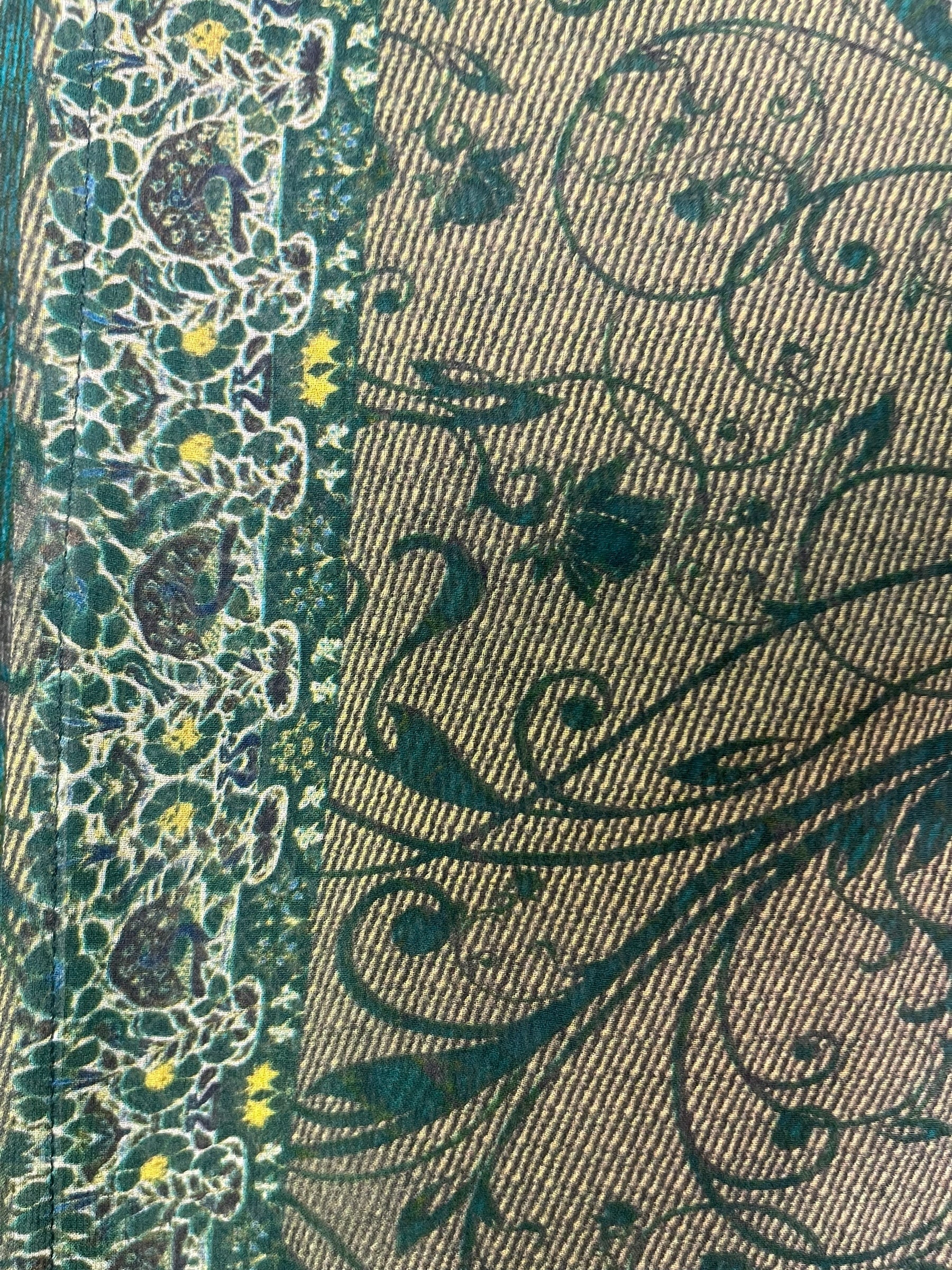 PRG8238 Avatar Pure Silk Kimono-Sleeved Jacket with Belt