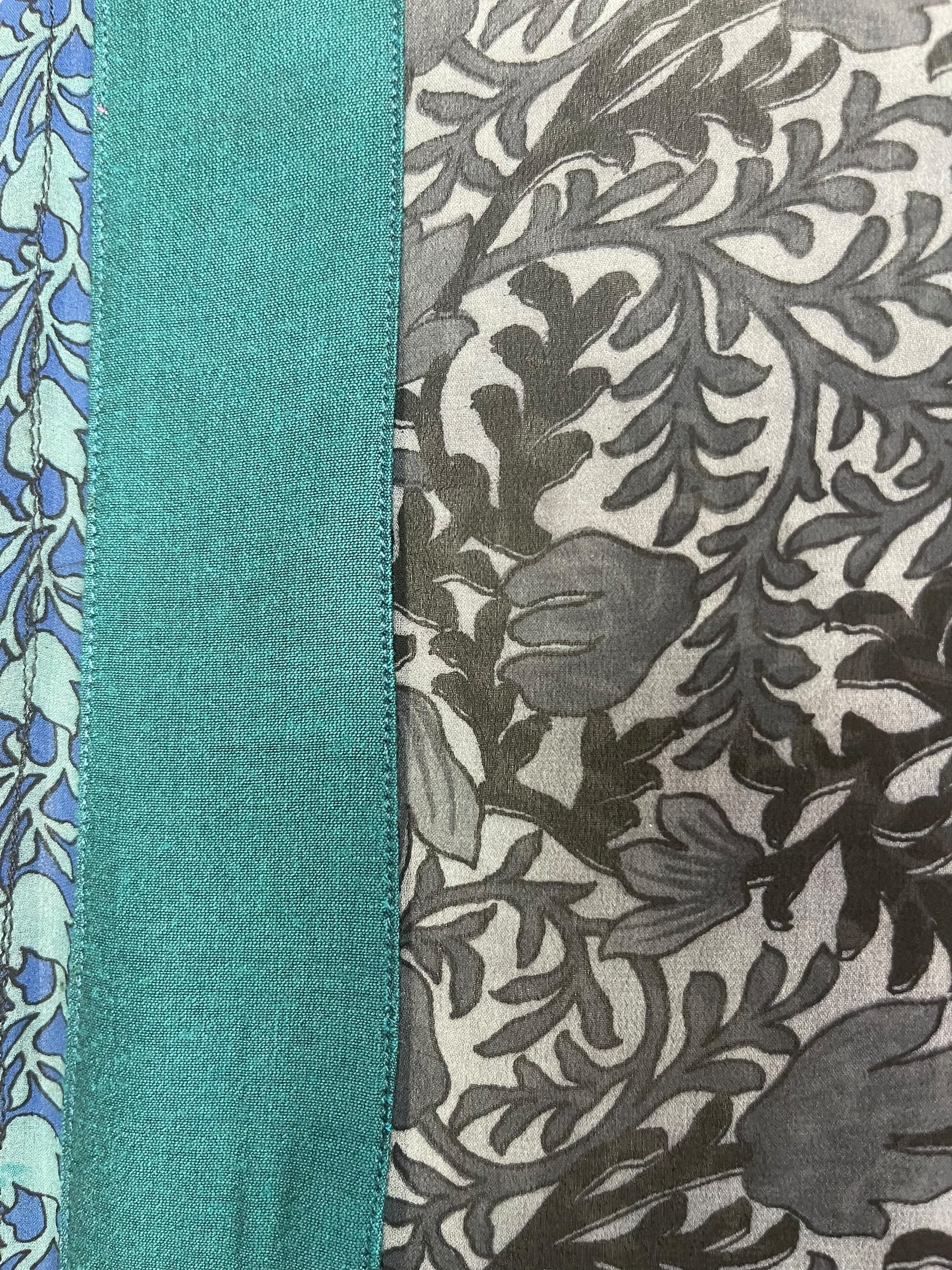 PRG8237 Avatar Pure Silk Kimono-Sleeved Jacket with Belt