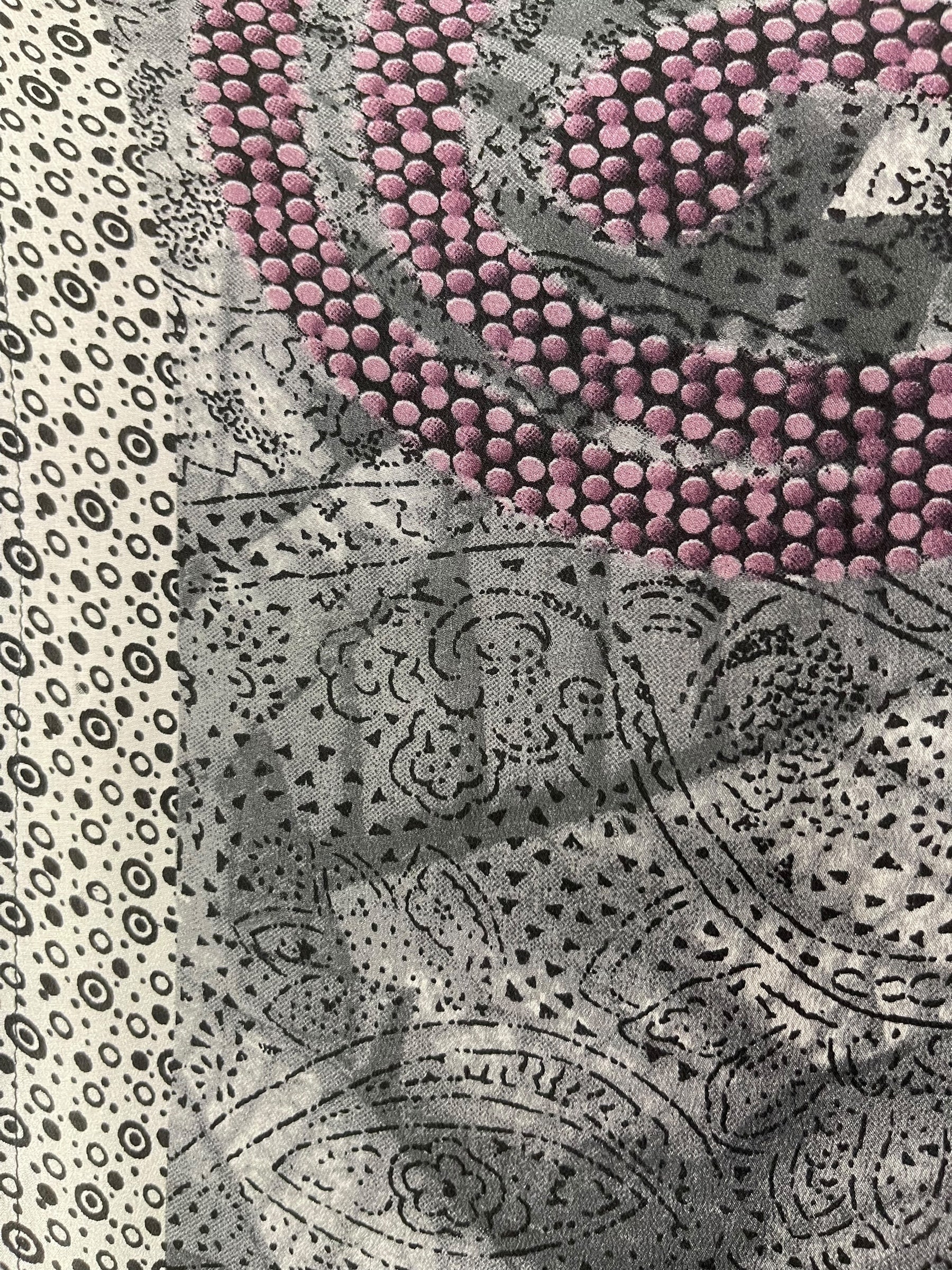 PRC8222 Avatar Pure Silk Kimono-Sleeved Jacket with Belt