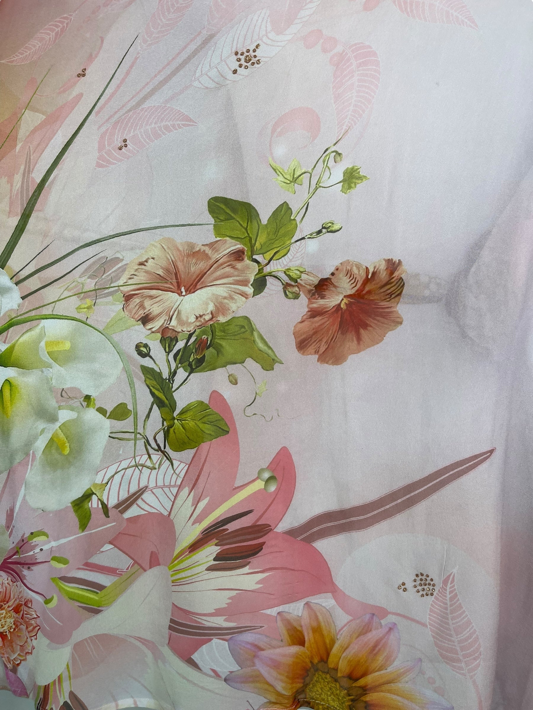 PRG8236 Avatar Pure Silk Kimono-Sleeved Jacket with Belt