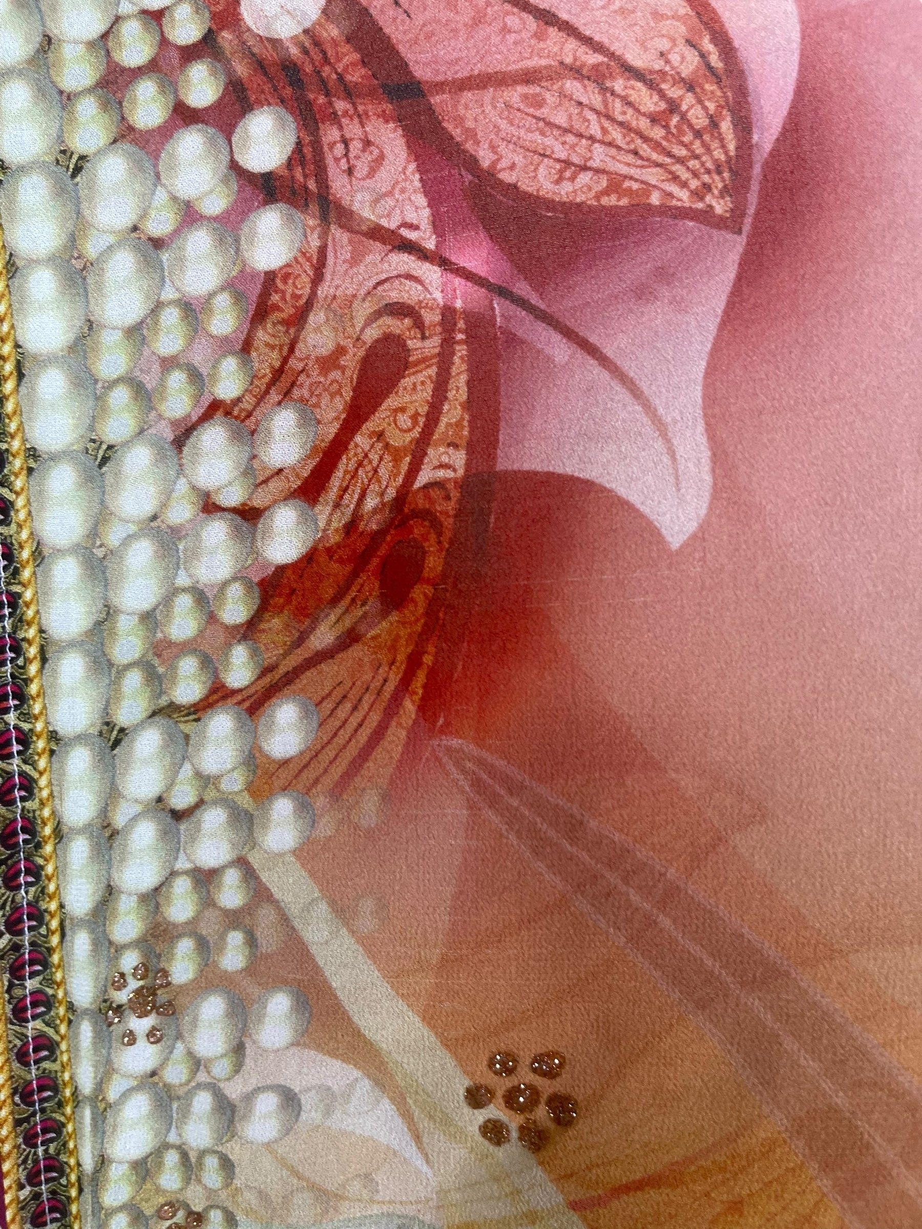 PRG8236 Avatar Pure Silk Kimono-Sleeved Jacket with Belt