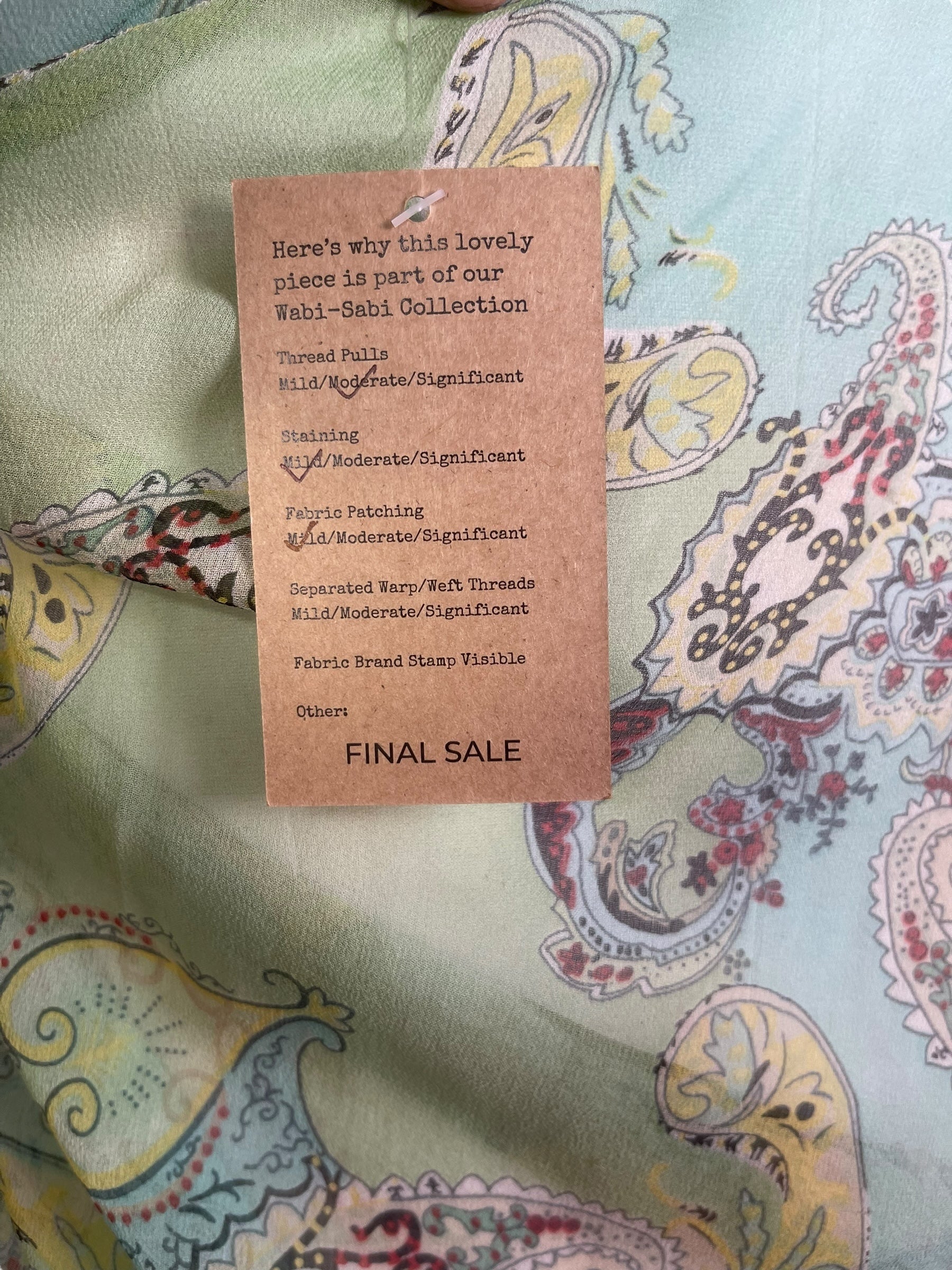 PCH8241 Sheer Wabi Sabi Pure Very Sheer Chiffon Silk Kimono-Sleeved Jacket with Belt