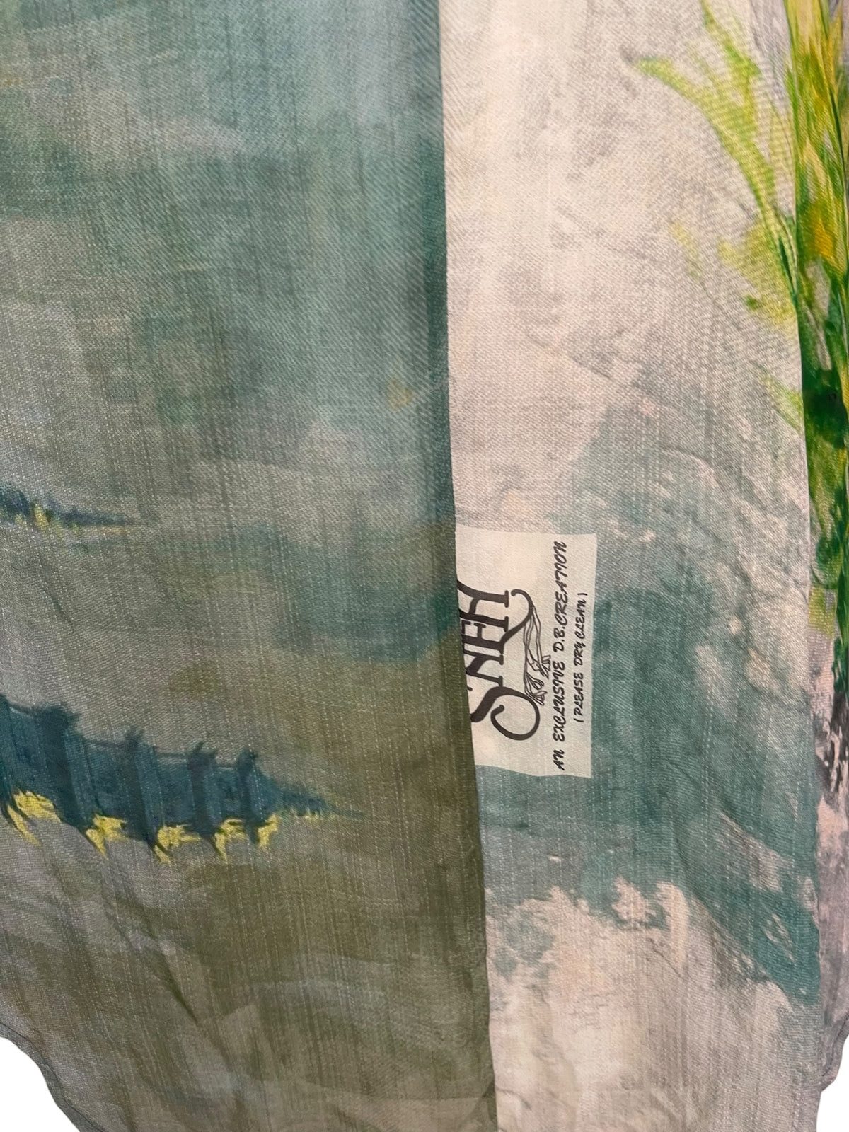 PRS9219   Wabi Sabi Pure Silk Waterfall Top by 12 AUGUST 2026 – Handmade ethical Waterfall Top from sariKNOTsari using upcycled silk. Designed in Canada for travel and slow fashion, loved from Toronto to LA to Sydney. Featuring Zsiska, Bryn Walker and Artisan Leather coats by Rejean Pepin, Pepin designs