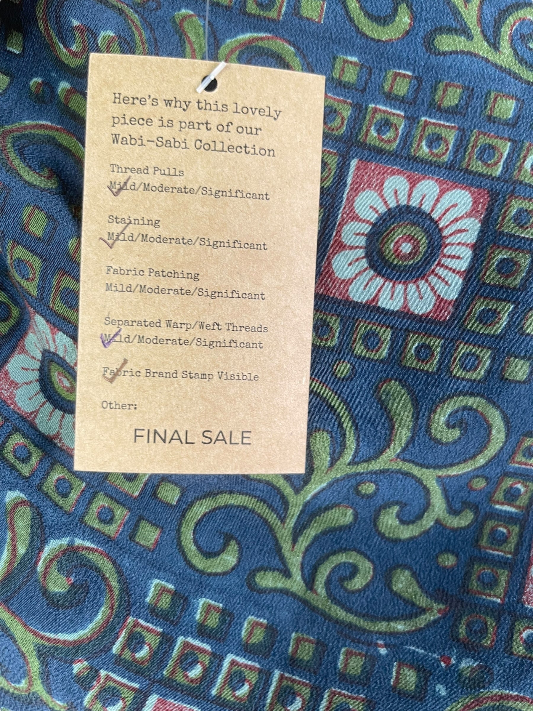 PRC8216 Wabi Sabi Pure Silk Kimono-Sleeved Jacket with Belt