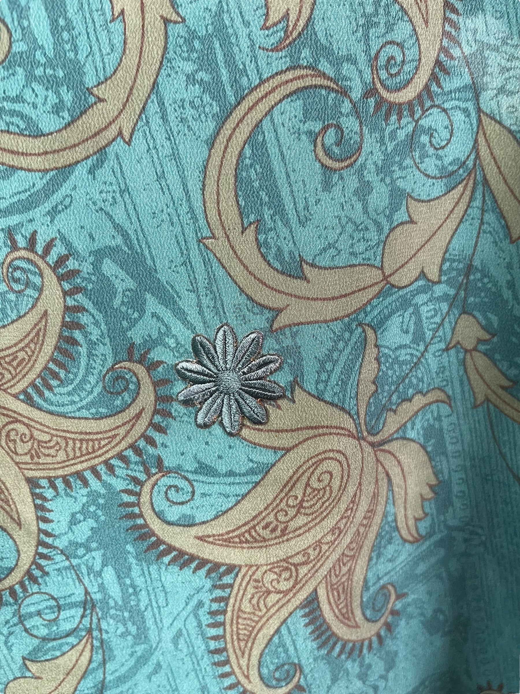 PRC8226 Wabi Sabi Pure Silk Kimono-Sleeved Jacket with Belt