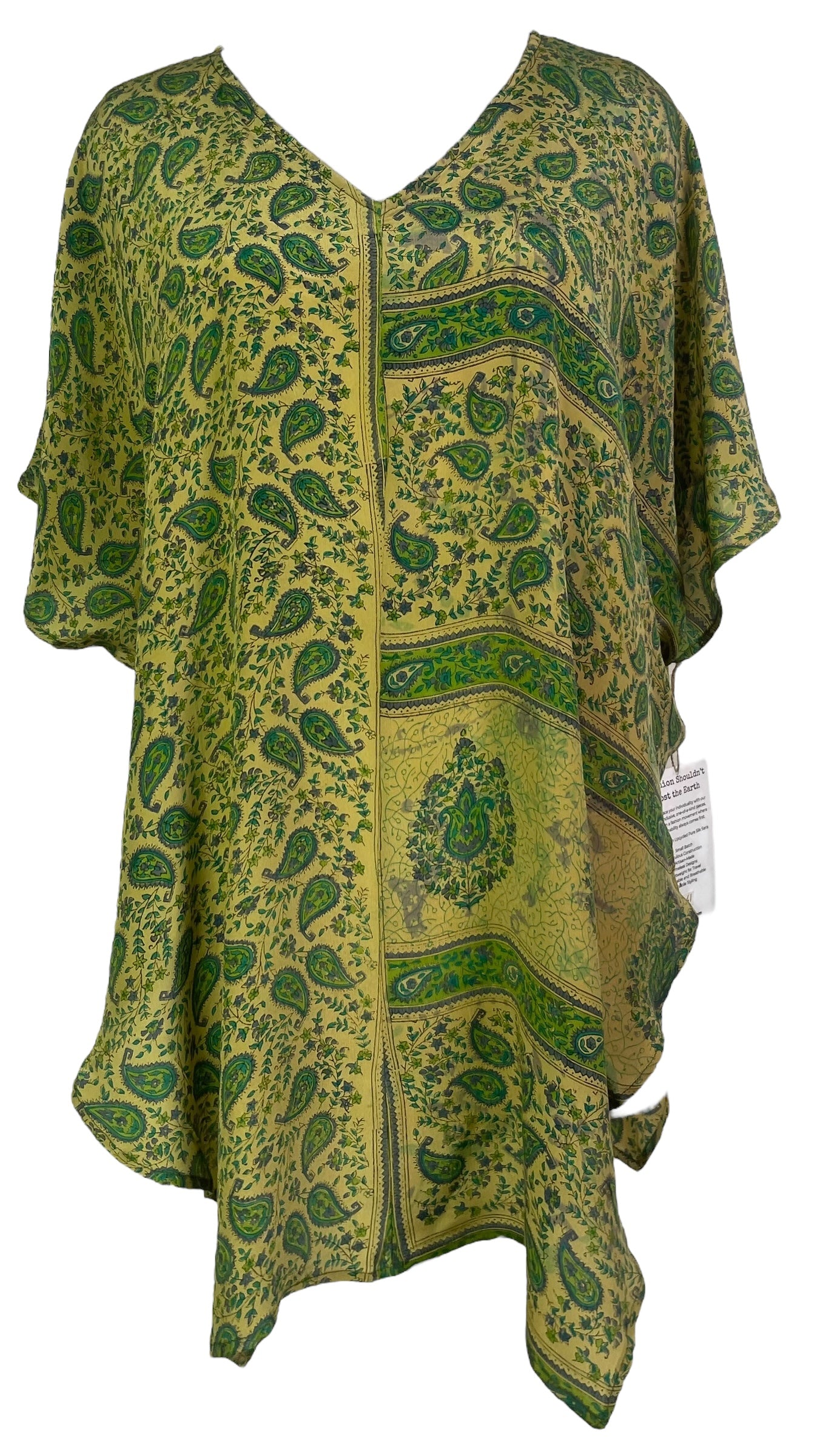 PRC8061 Avatar Pure Silk Waterfall Top