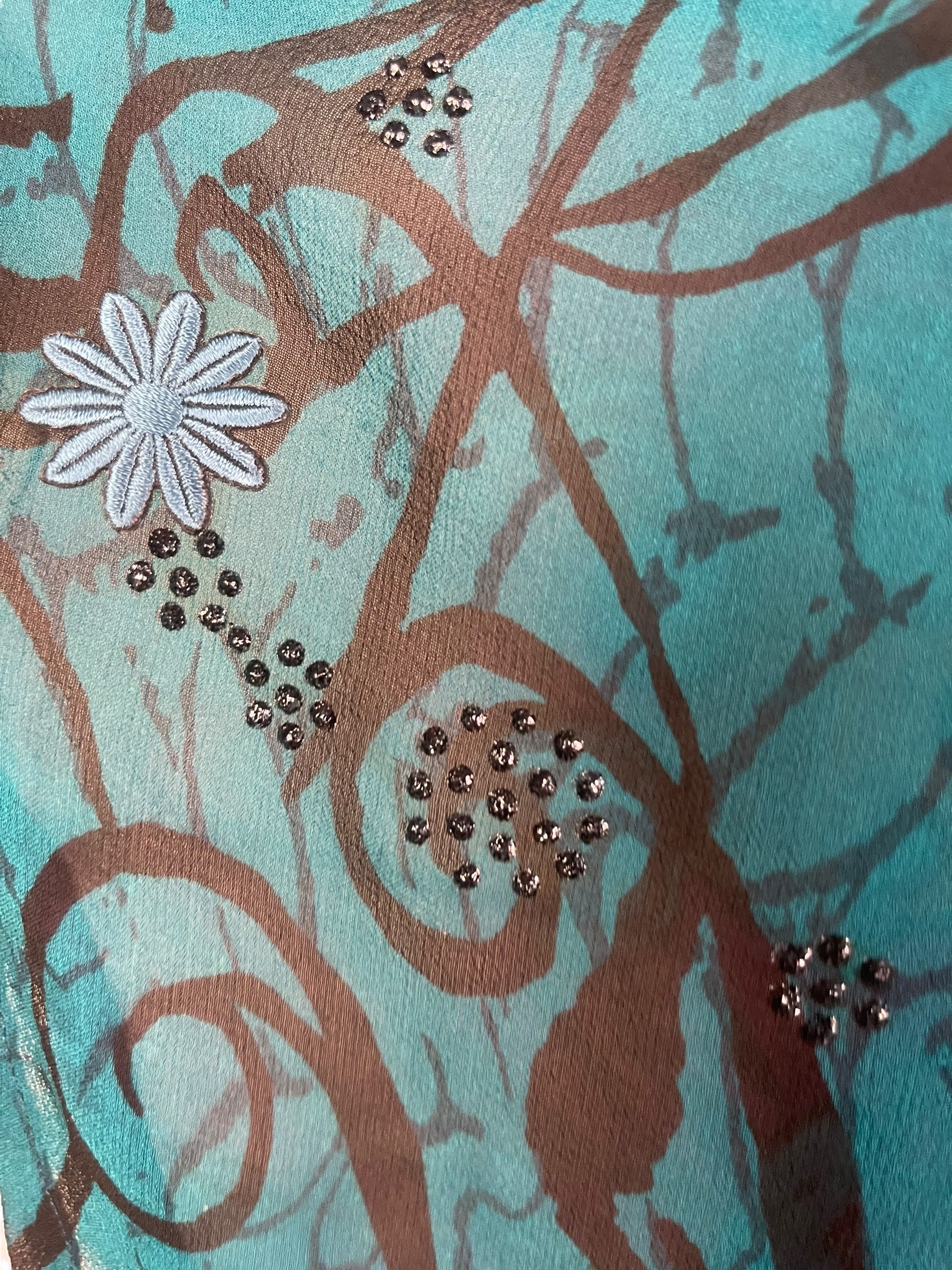 PREVIEW PRG8151 Sheer Avatar Pure Silk Waterfall Top