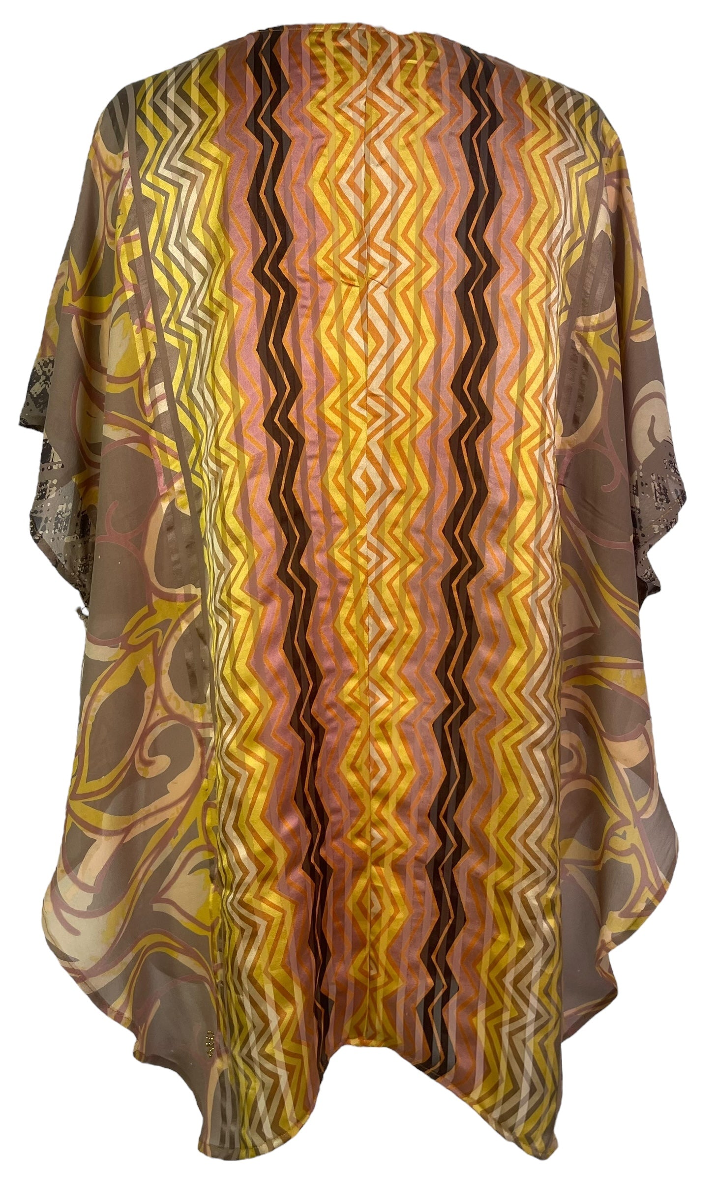 PREVIEW PRG8142 Sheer Avatar Pure Silk Waterfall Top