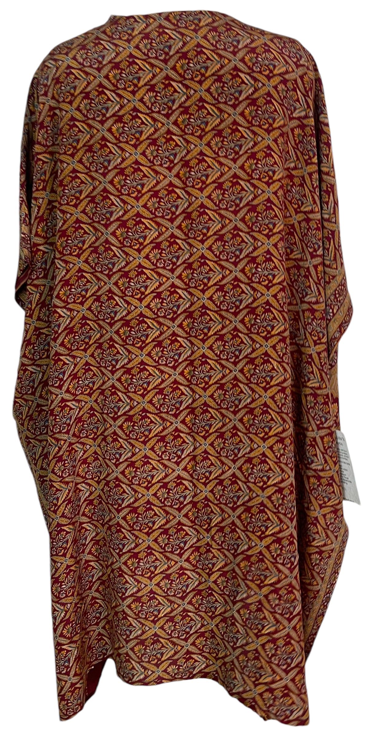 PRC5981 Avatar Pure Silk Midi Length Kaftan