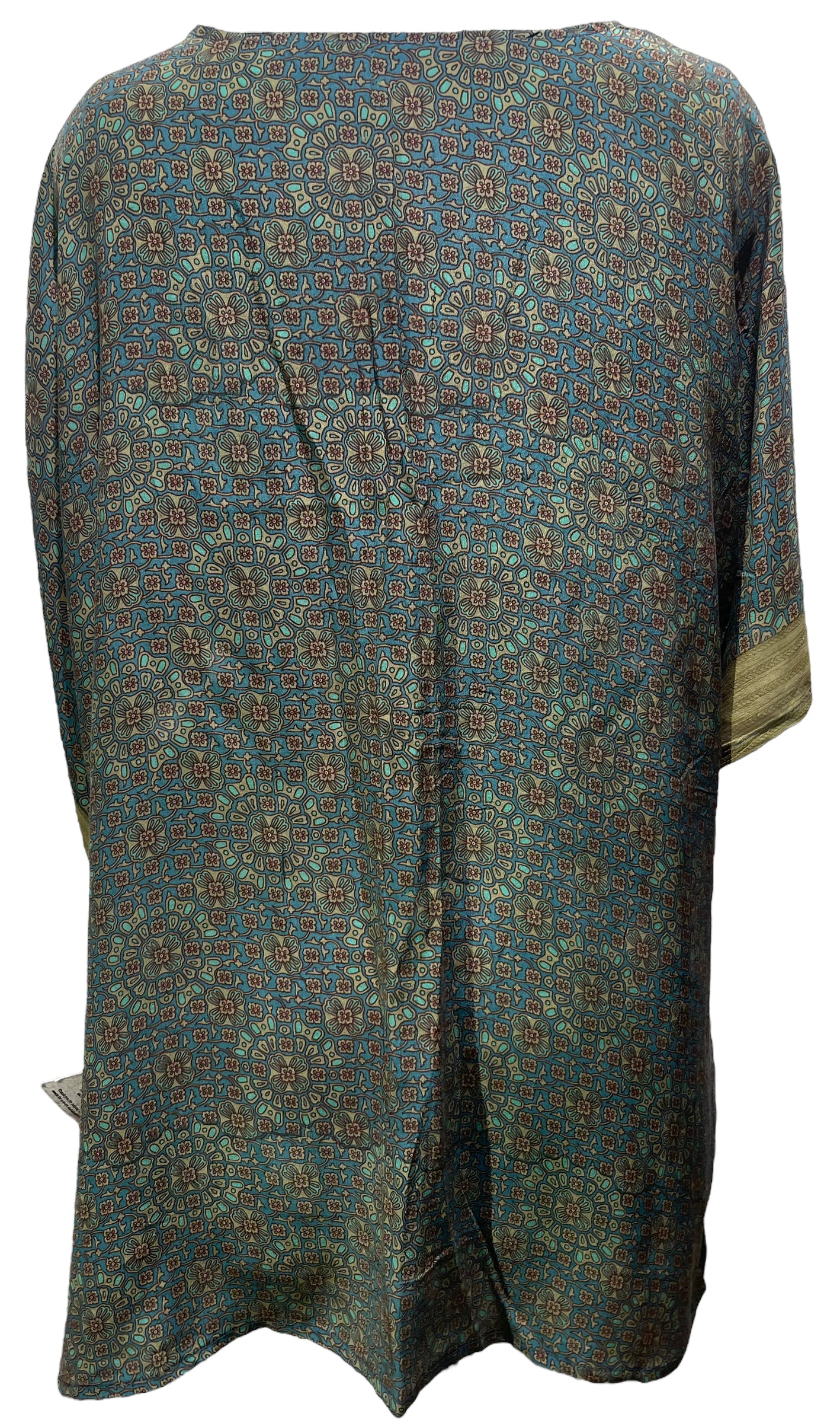 PRC4893 Avatar Pure Silk Kimono-Sleeved Jacket with Belt