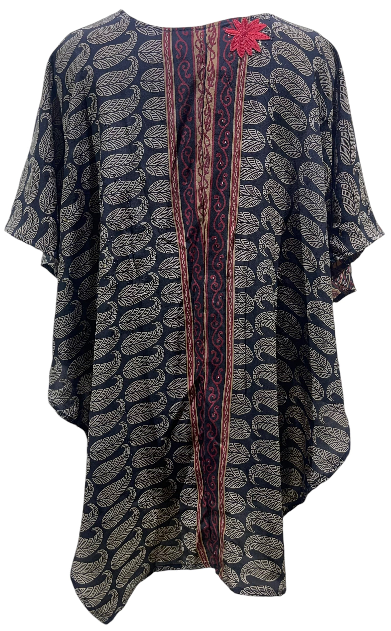 PRC5256 Avatar Pure Silk Waterfall Top