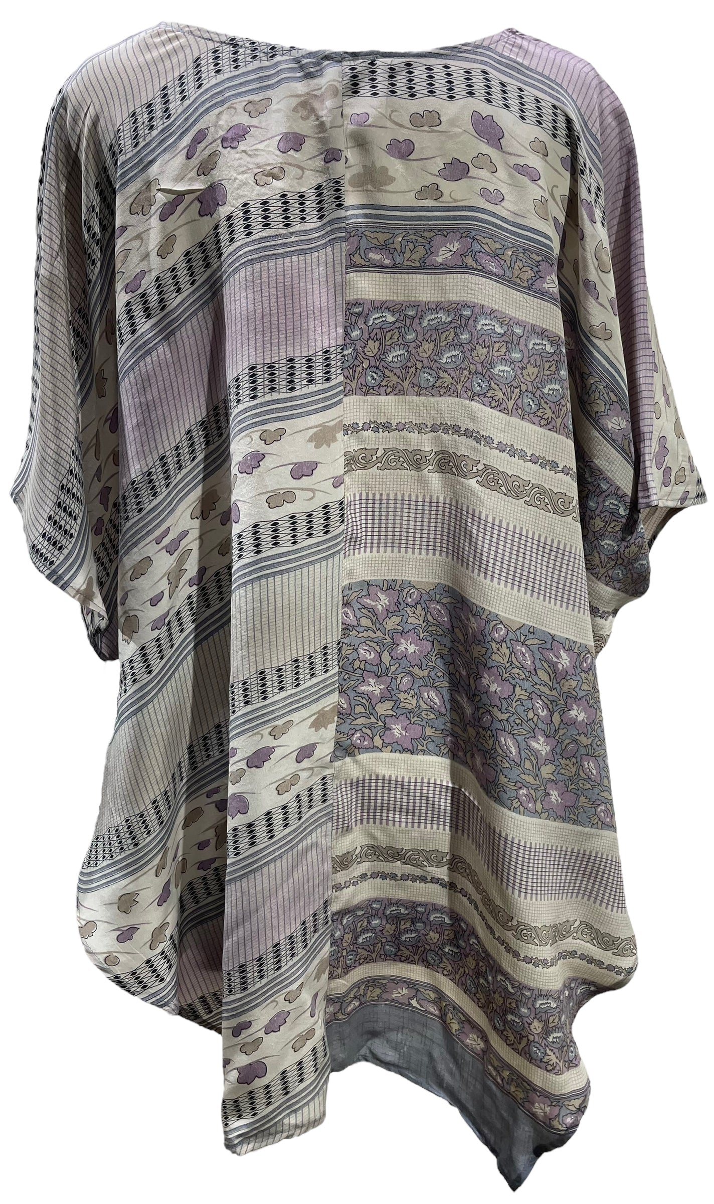 PRC5691 Wabi Sabi Pure Silk Waterfall Top