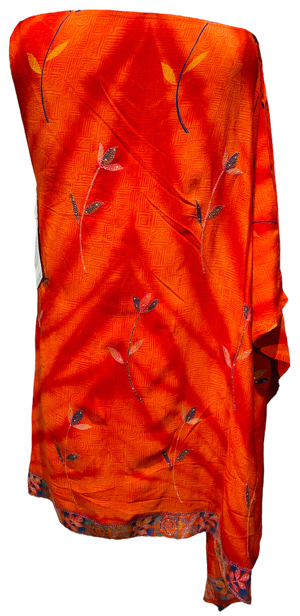 PRC3759 Avatar Pure Silk One Shoulder Dress