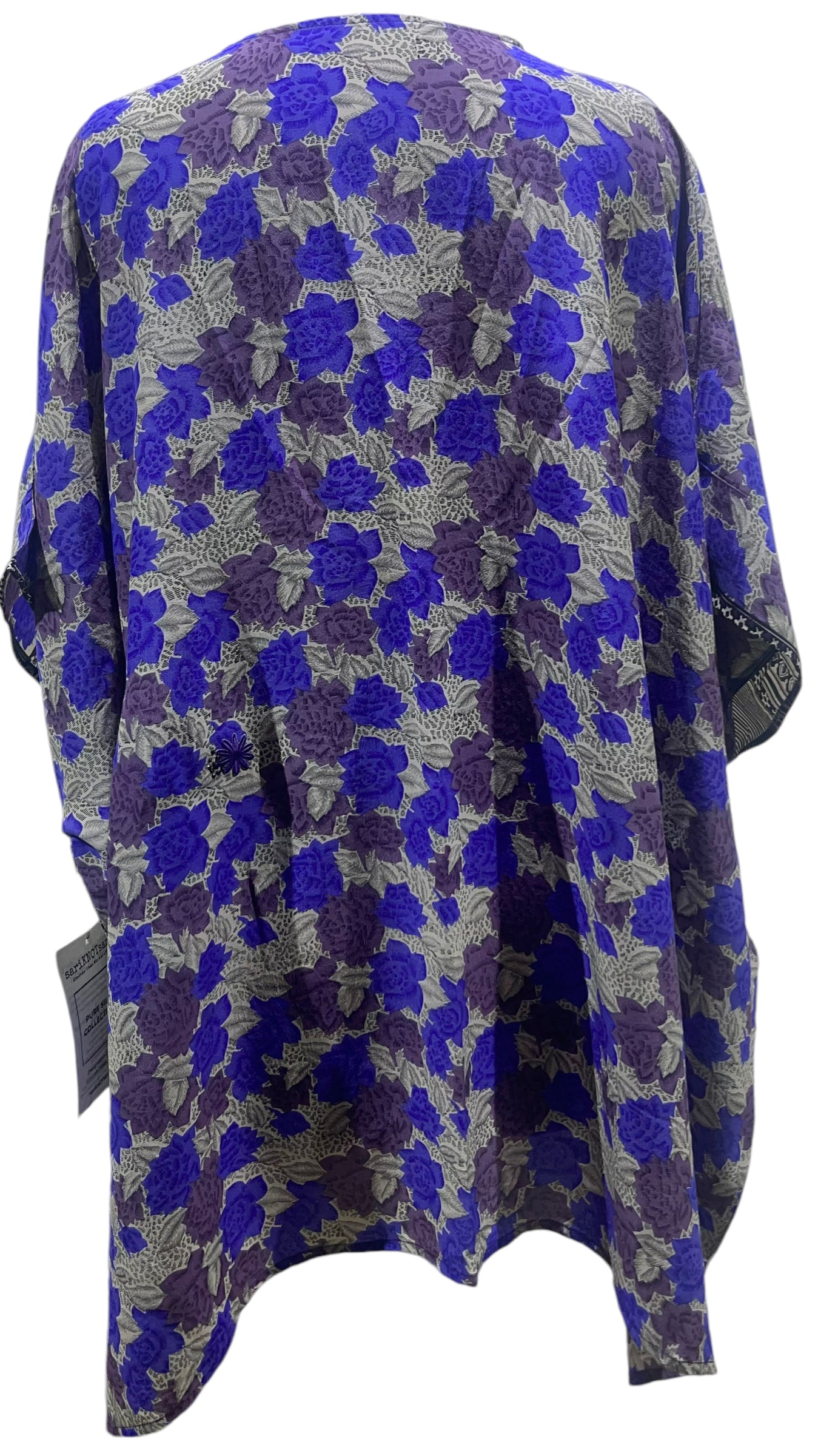 PRC5421 Avatar Pure Silk Short Kaftan Tunic