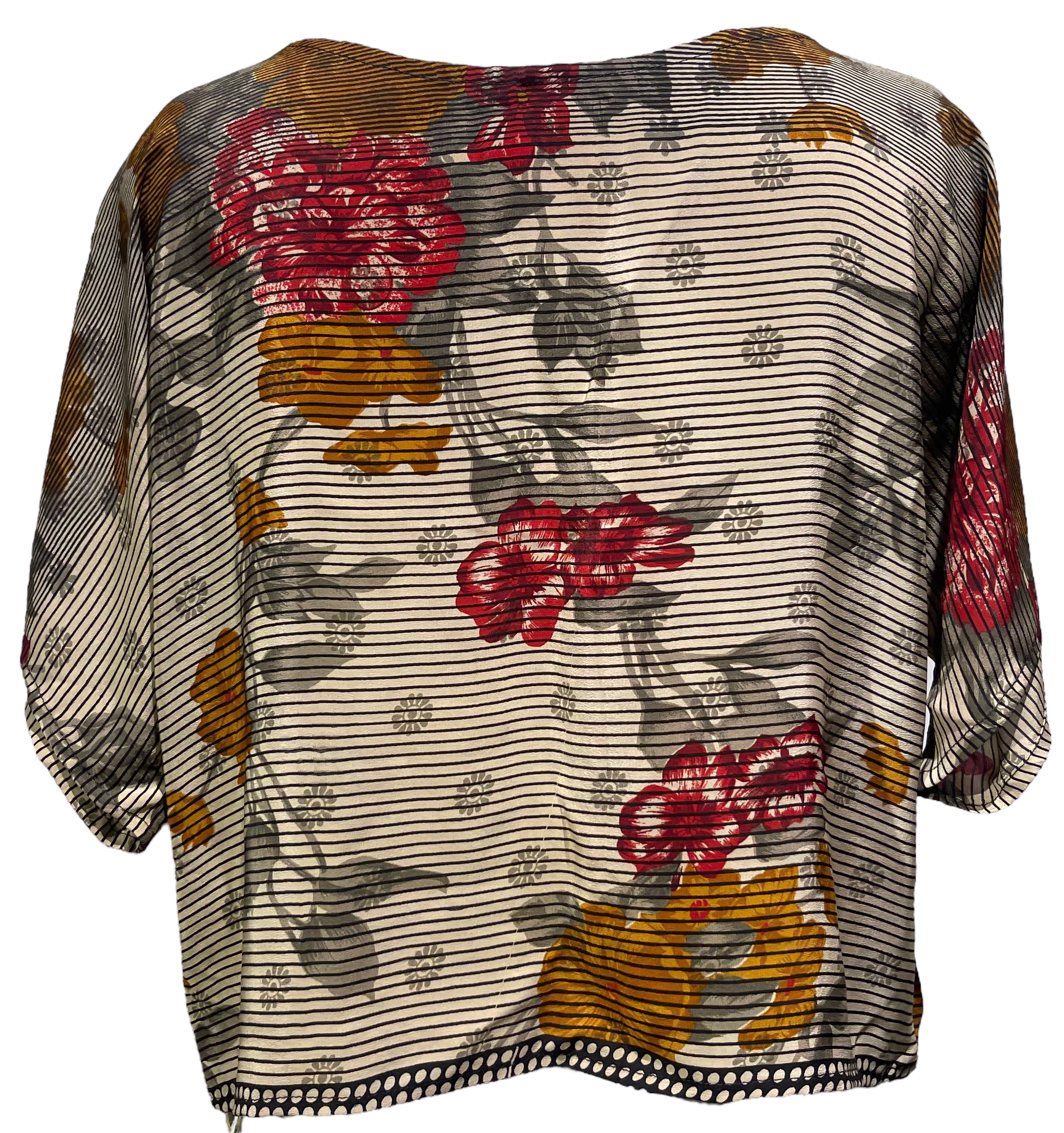 PRC4569 Avatar Pure Silk Boxy Top