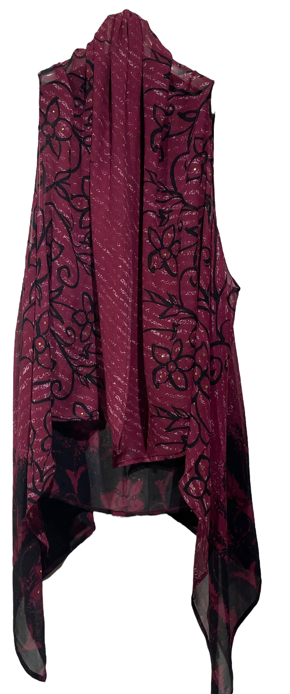 PRG4302 Sheer Avatar Pure Silk Versatile Vest