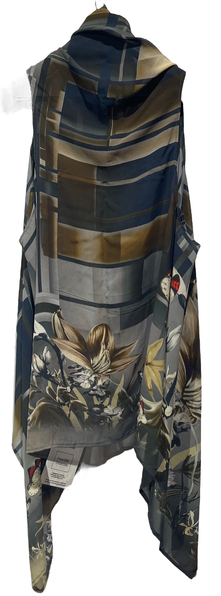 PRG3638 Sheer Avatar Pure Silk Versatile Vest