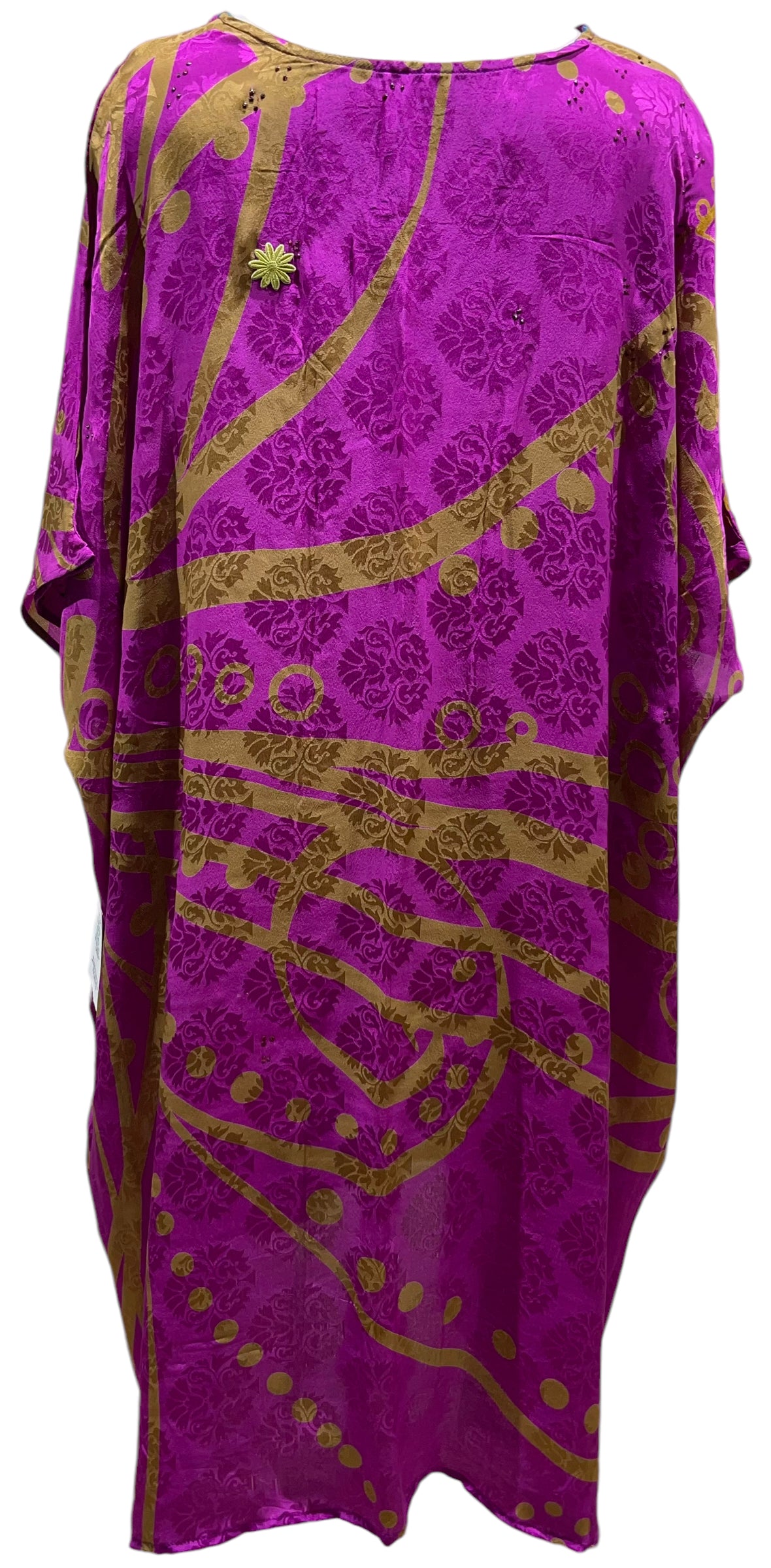 PRC5477  Avatar Pure Silk Midi Length Kaftan