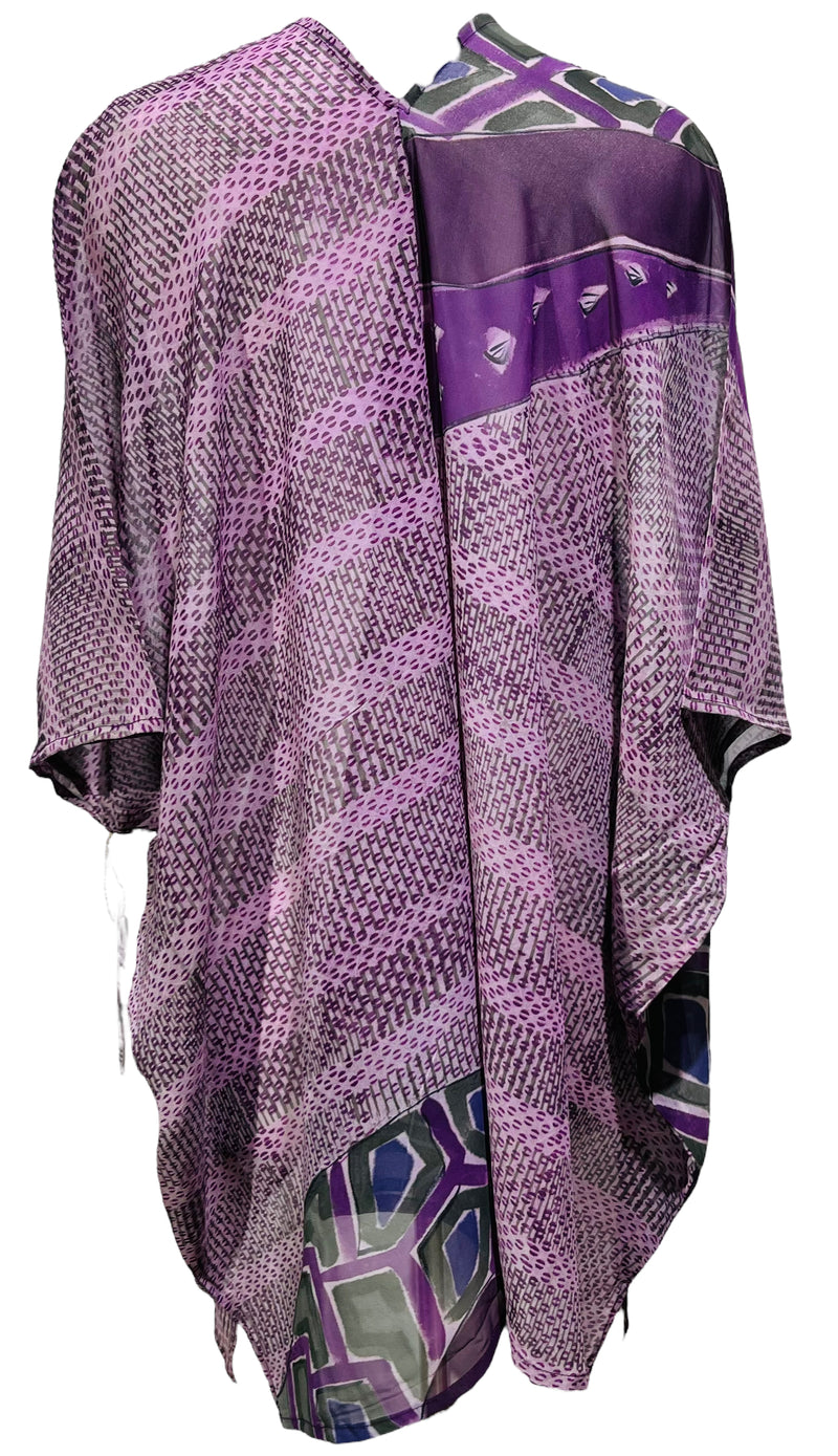 PRG3980 Sheer Avatar Pure Silk Cardigan