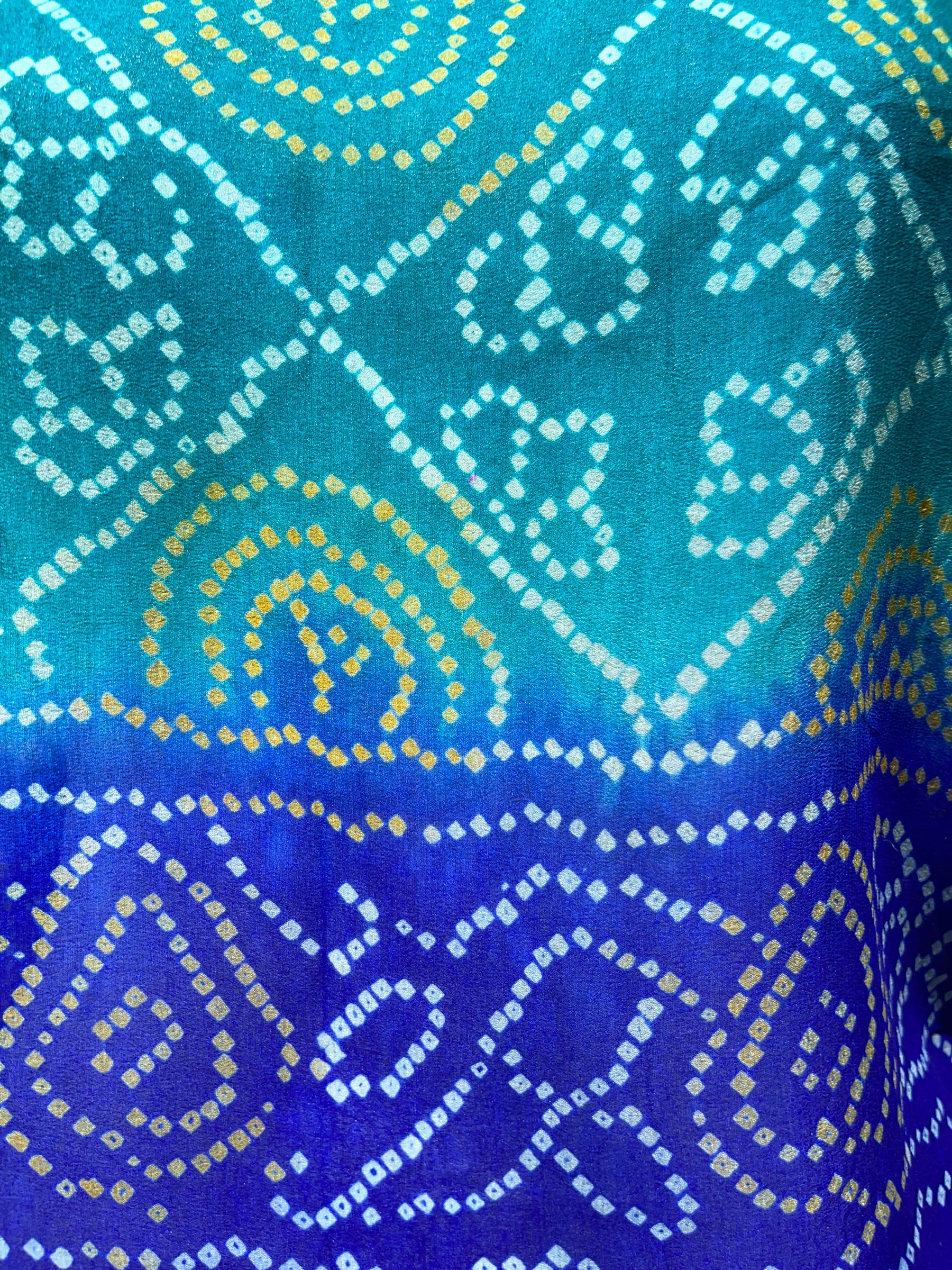 PRCH3332 Avatar Sheer Pure Chiffon Silk Boxy Top