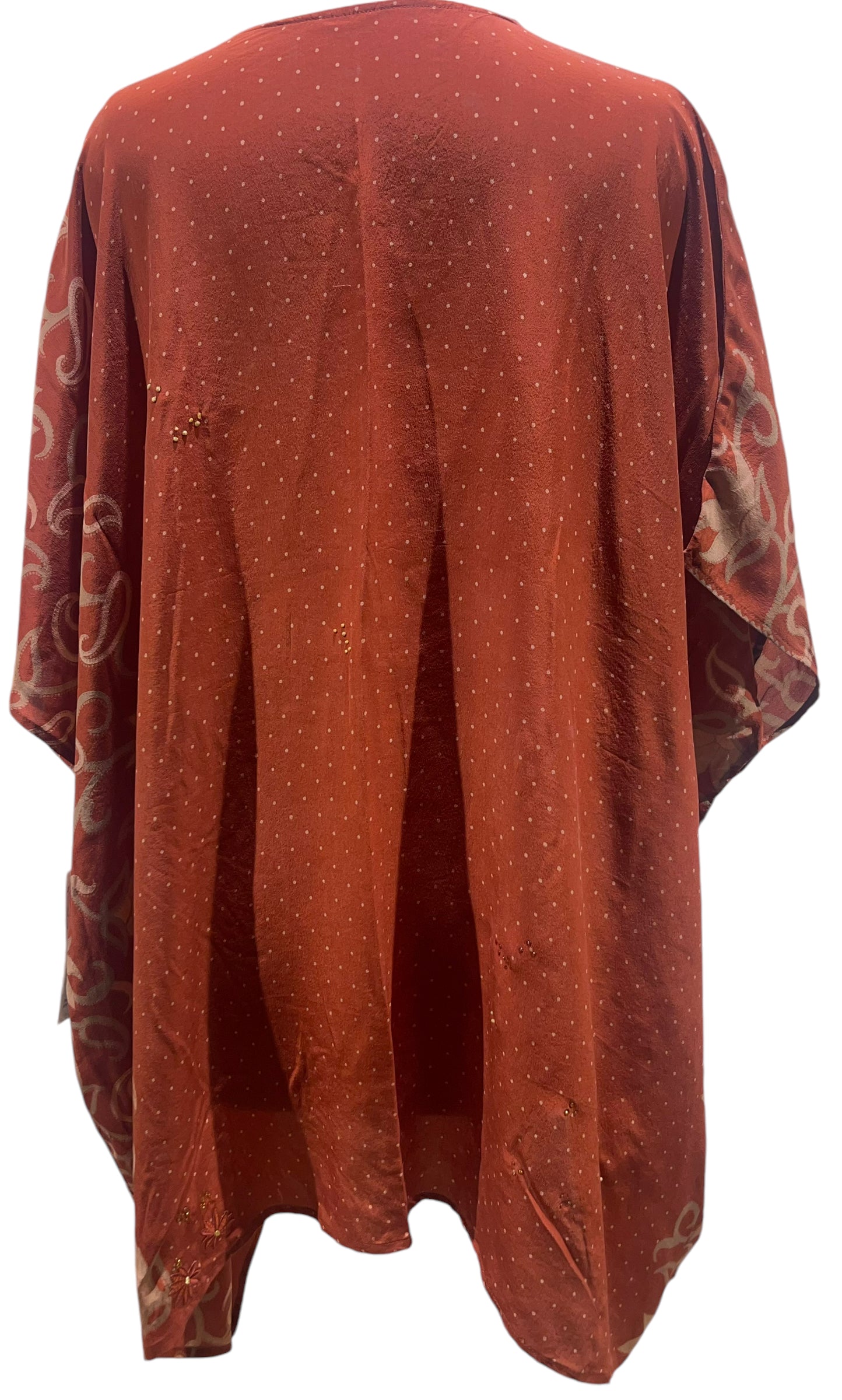 PRC5422 Avatar Pure Silk Short Kaftan Tunic