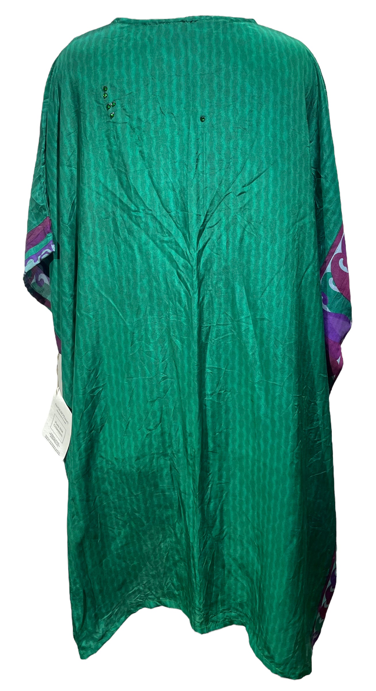 PRC5013A  Avatar Pure Silk Midi Length Kaftan