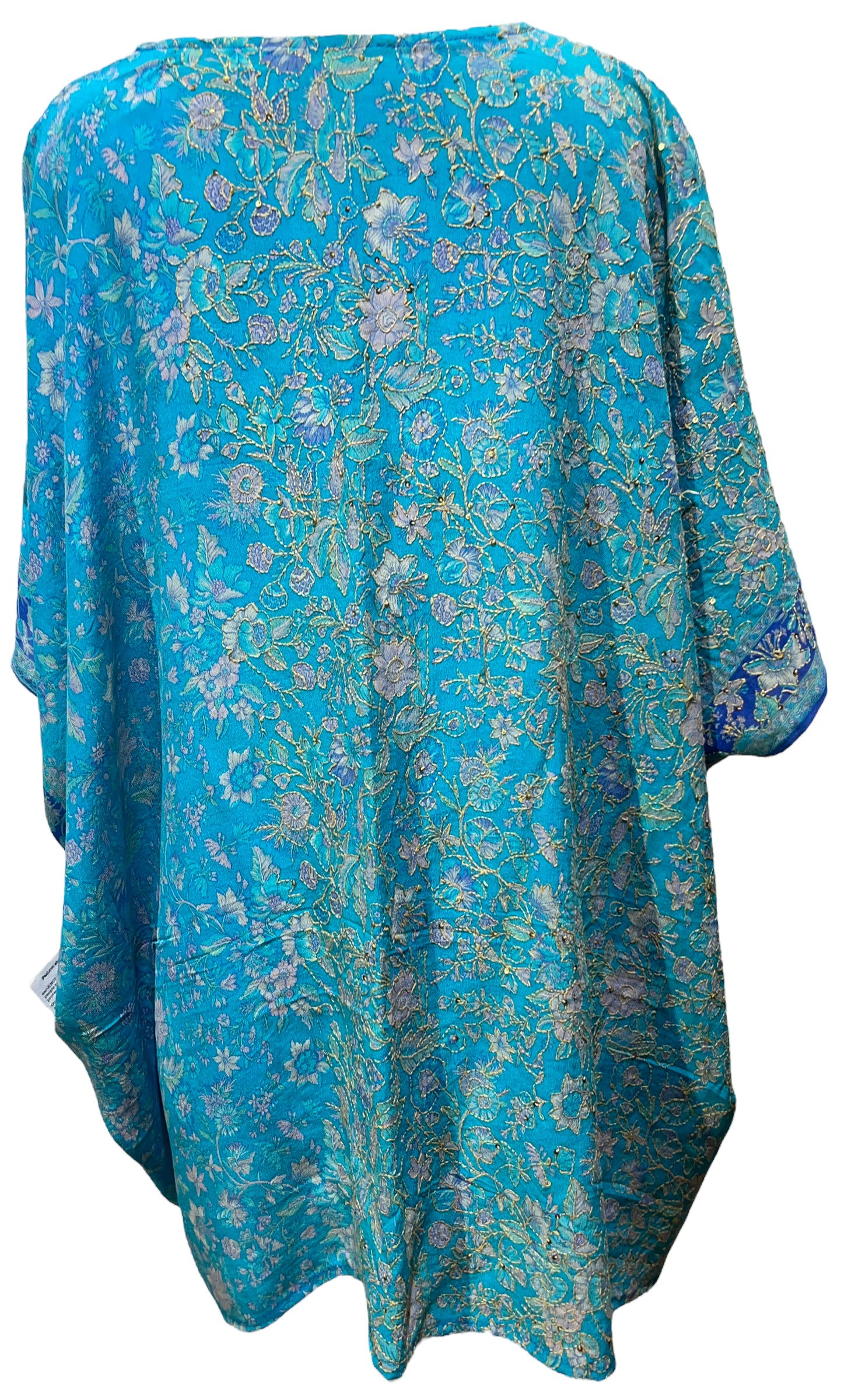 PRC4849 Avatar Pure Silk Short Kaftan Tunic