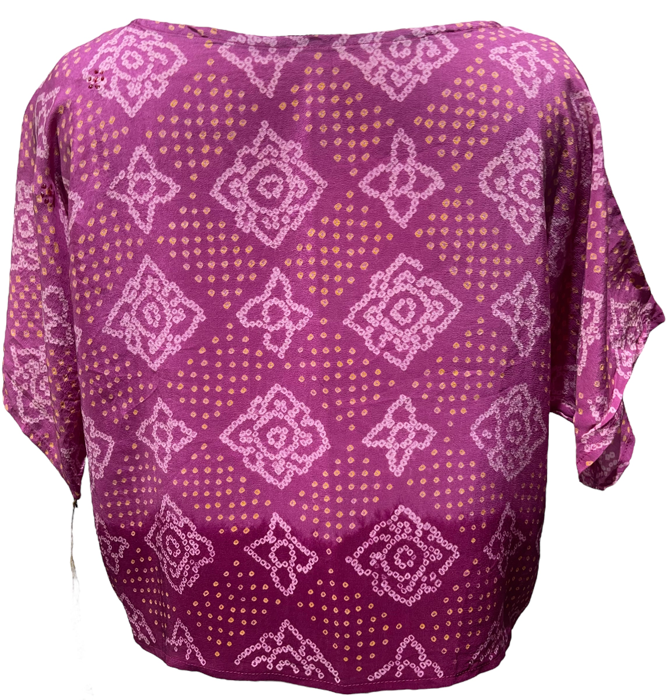 PRC4219 Avatar Pure Silk Boxy Top