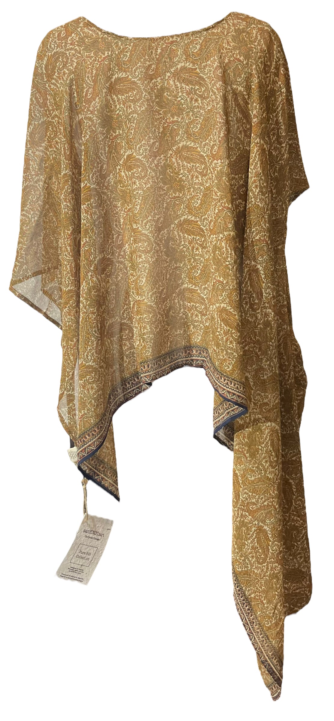 PRG3884 Sheer Nirvana Pure Silk Versatile Vest