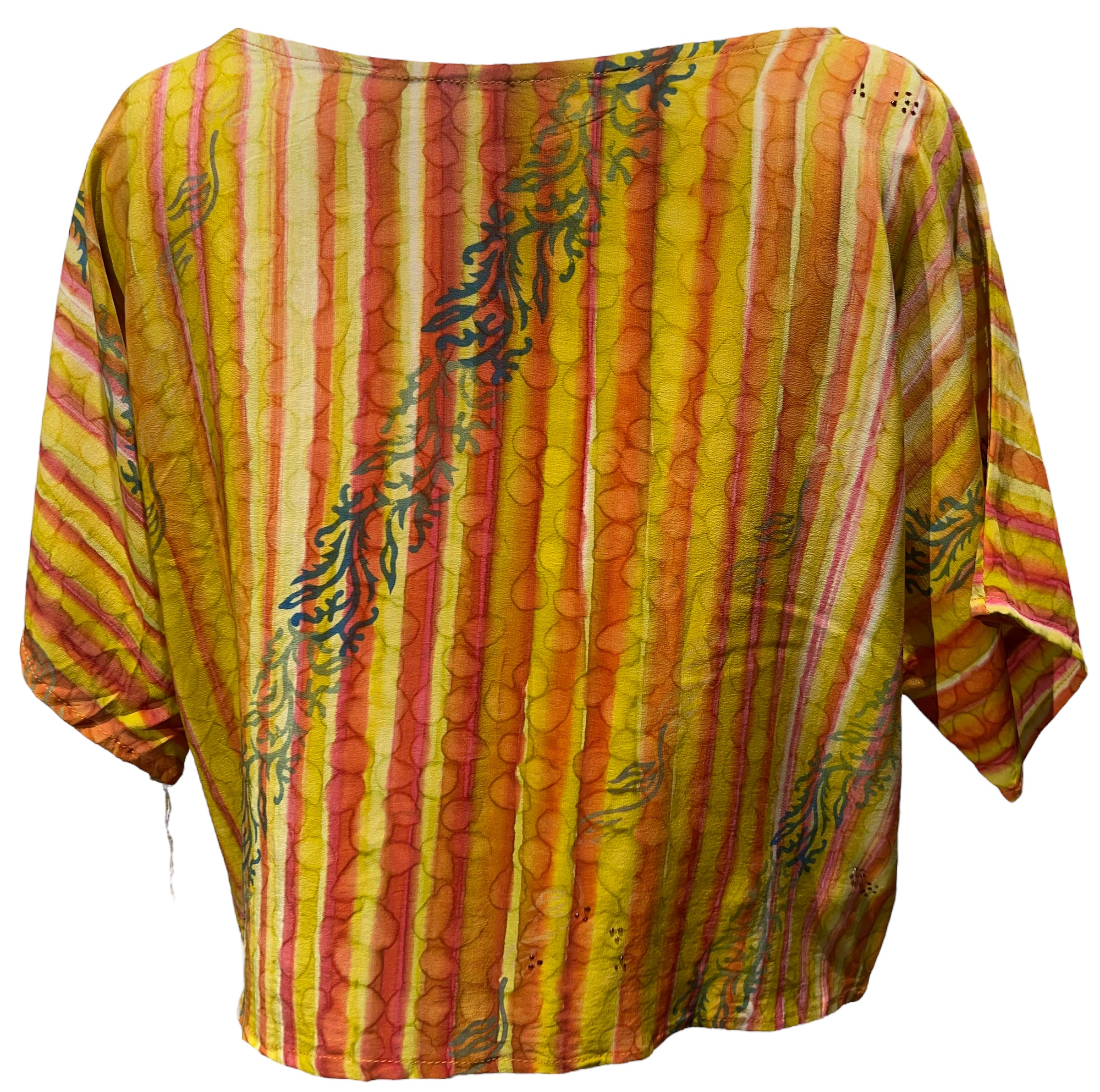 PRC4202 Avatar Pure Silk Boxy Top