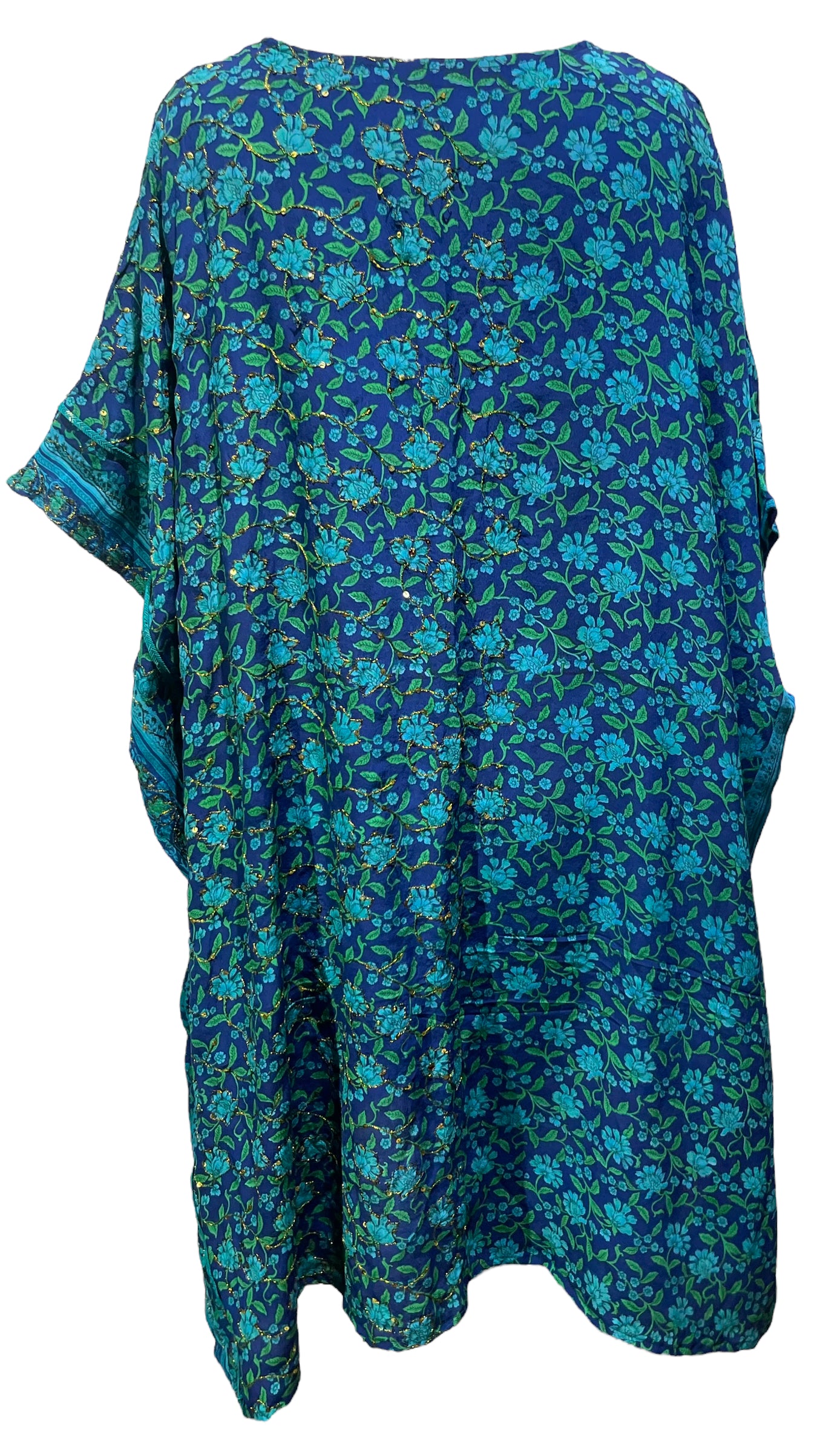 PRC5087A  Avatar Pure Silk Midi Length Kaftan