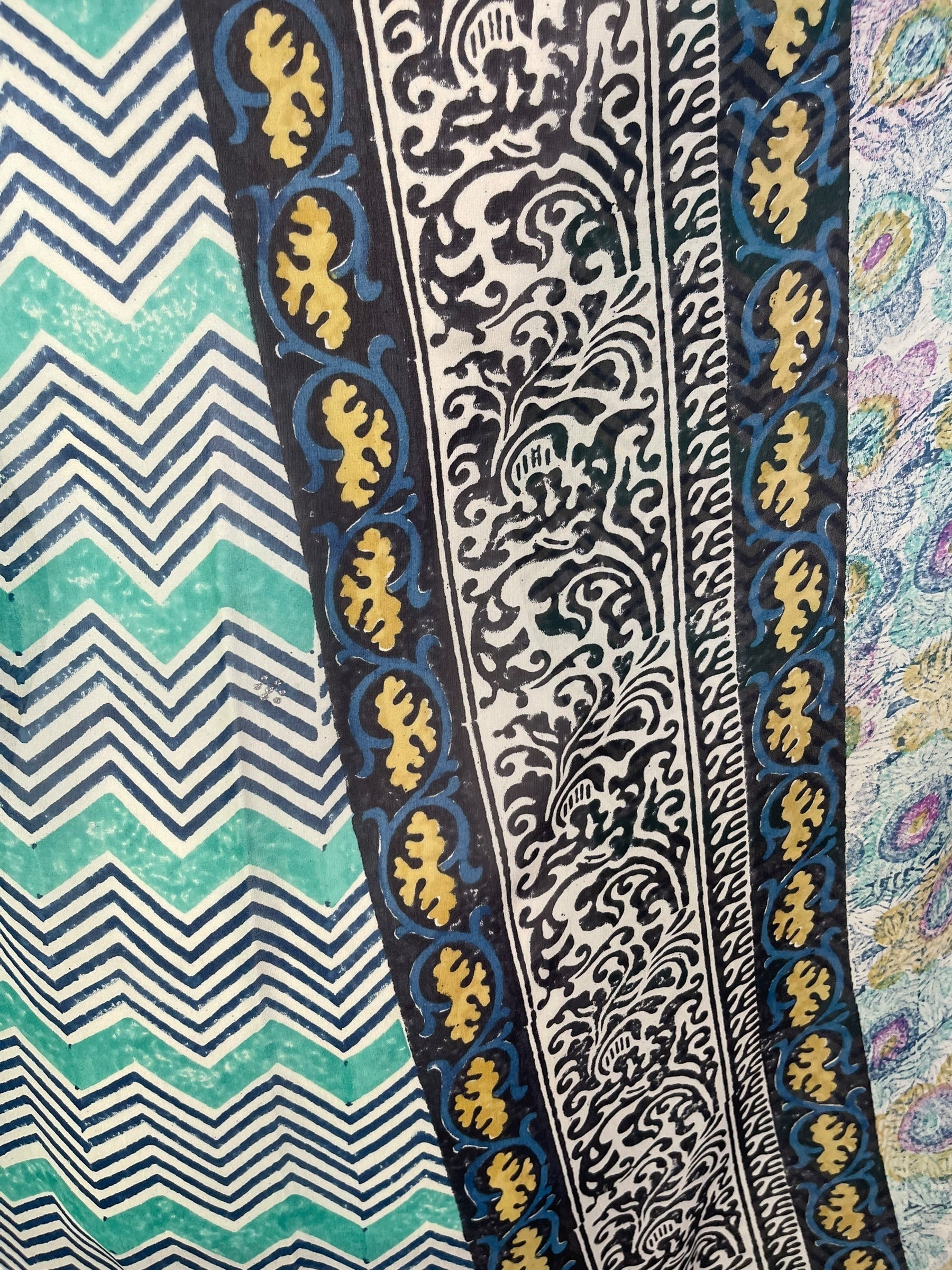 PRG6613 Sheer Wabi Sabi Pure Silk Midi Length Kaftan