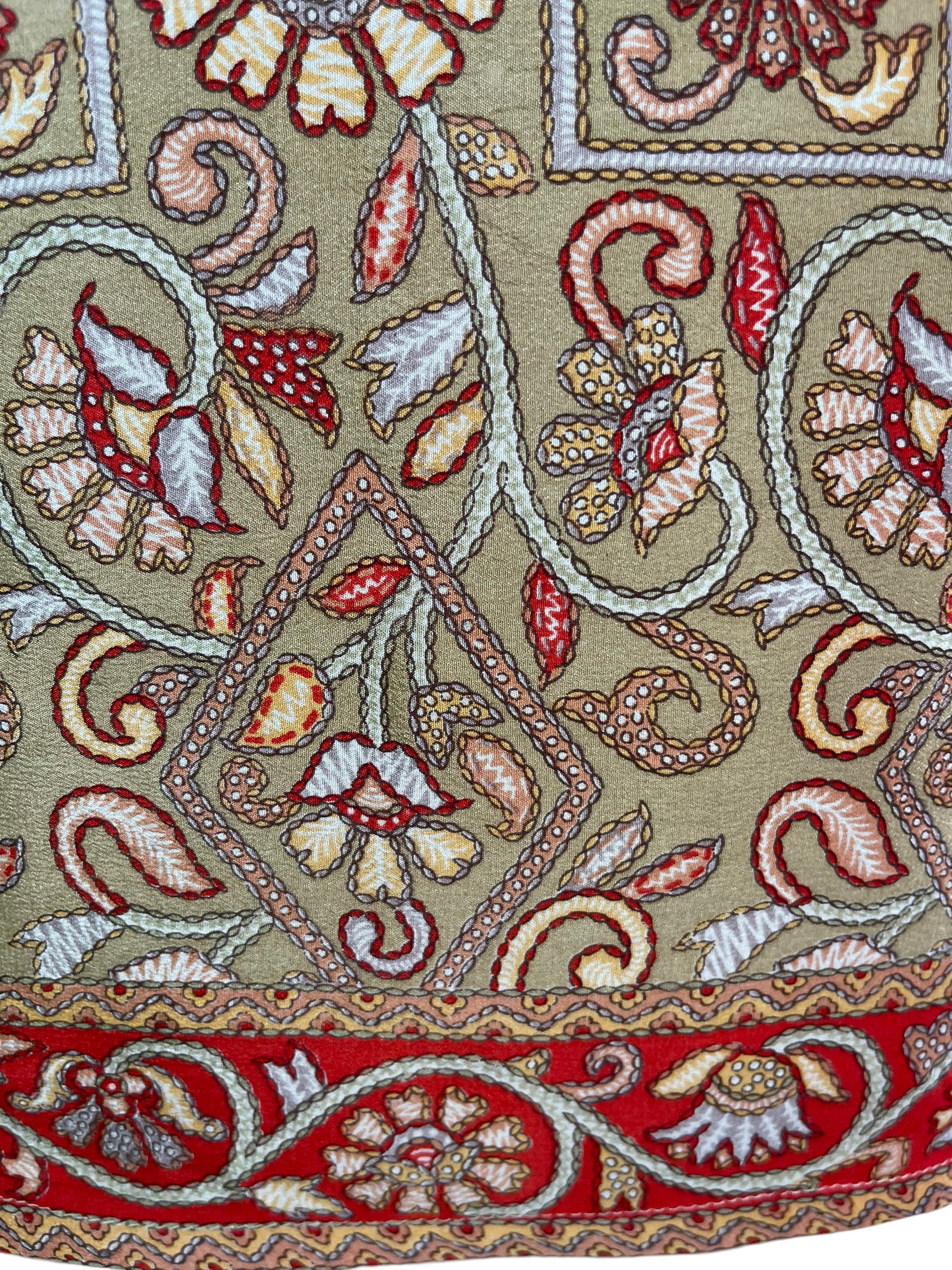 PRC6019 Avatar Pure Silk Boxy Top