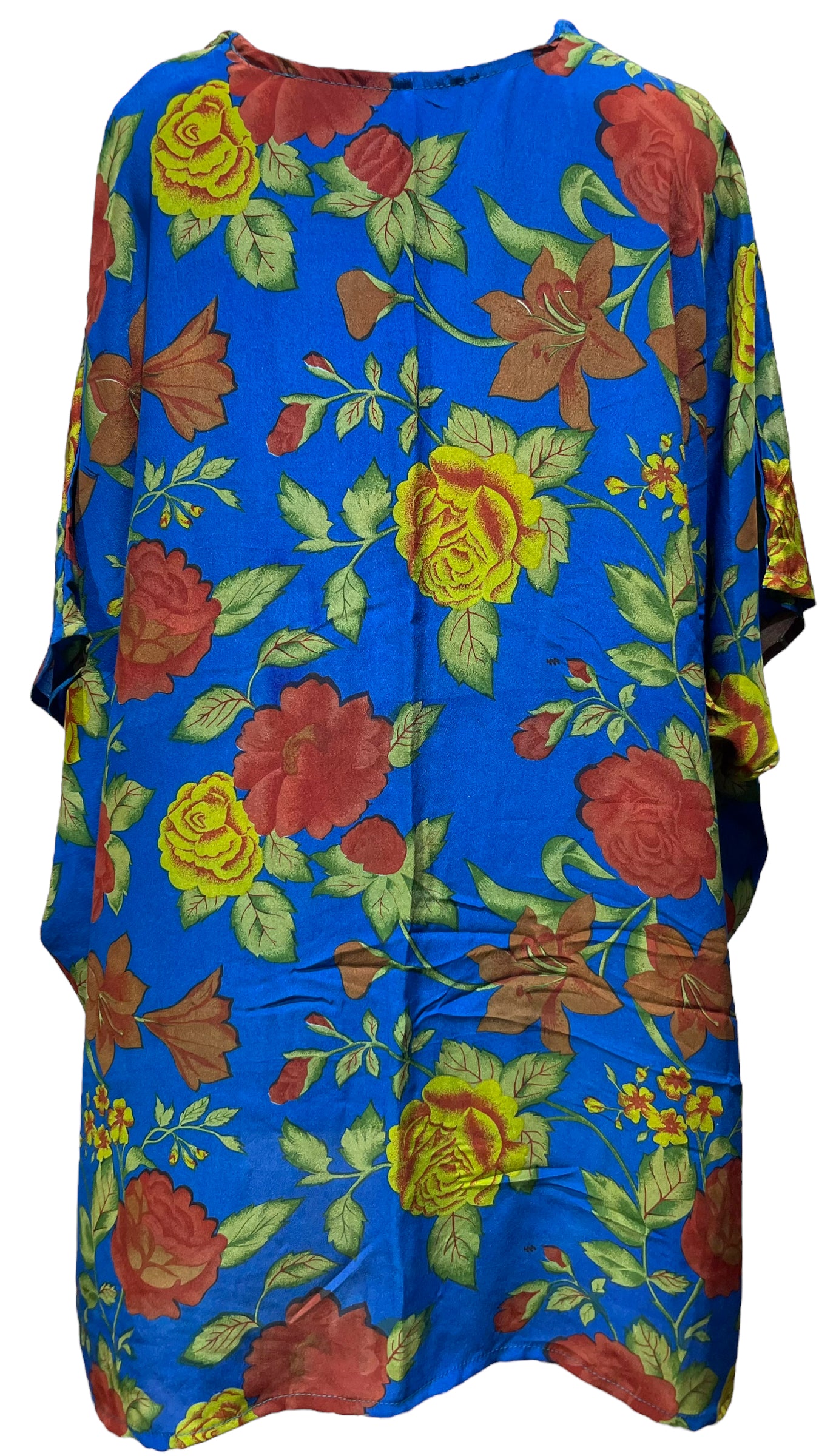 PRC5122 Avatar Pure Silk Short Kaftan Tunic