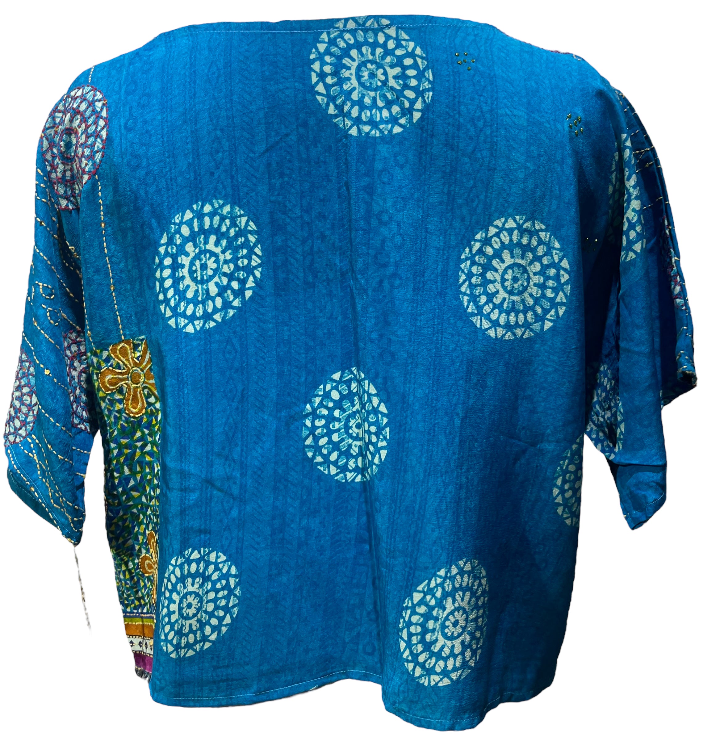 PRC4206 Avatar Pure Silk Boxy Top