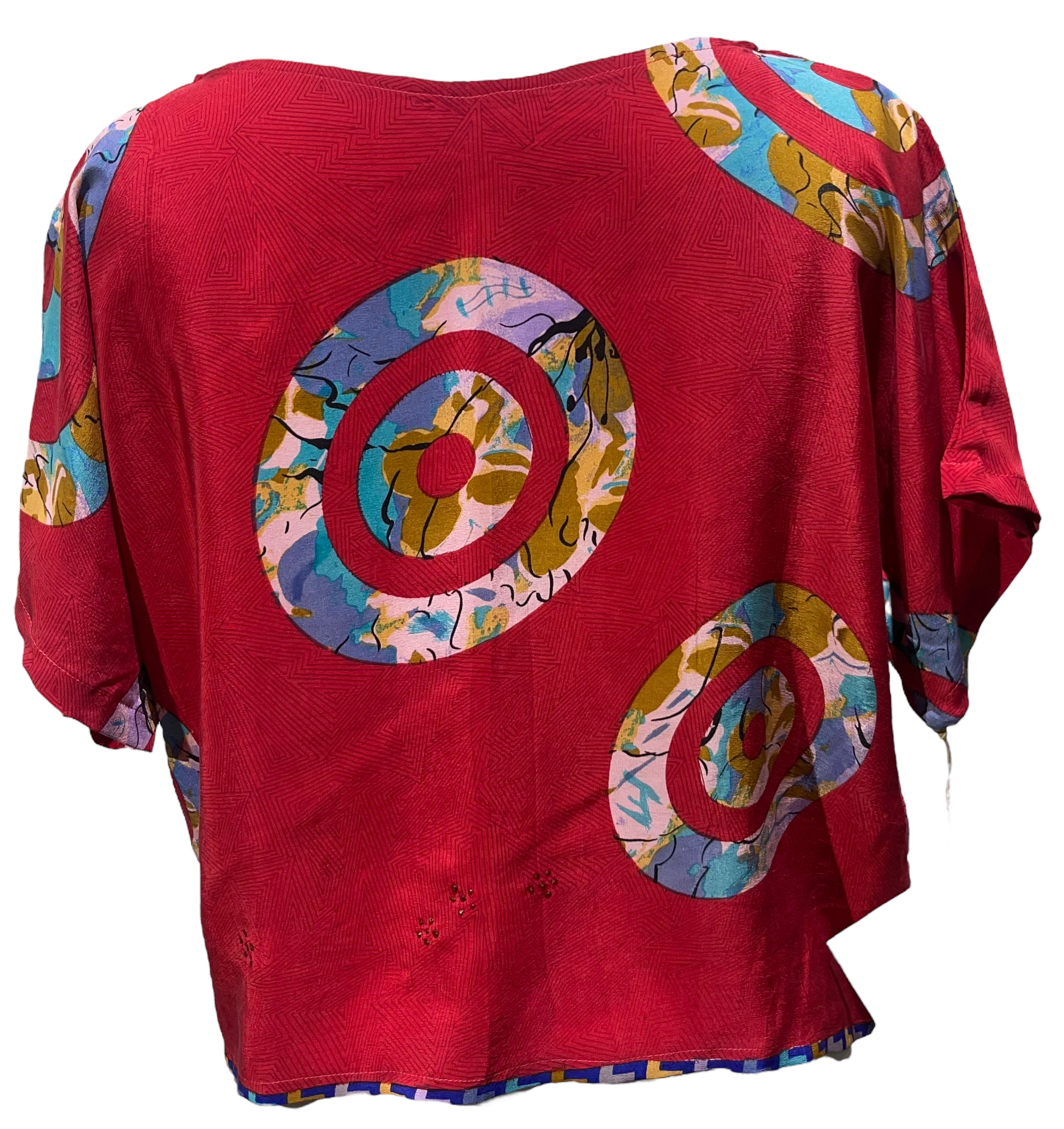 PRC4230  Avatar Pure Silk Boxy Top