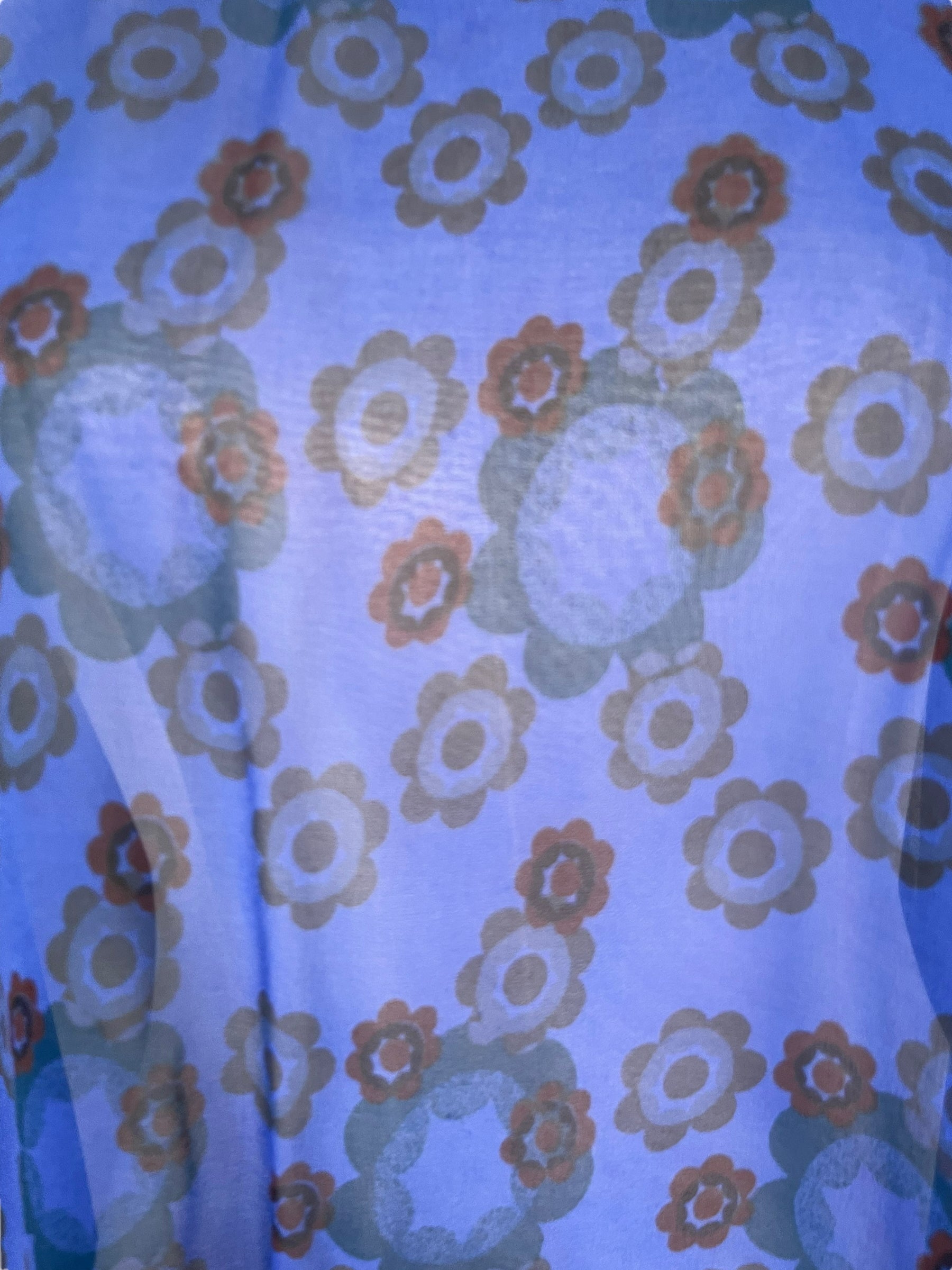 DEEANNS PRG6438 Sheer Avatar Pure Silk Capelet Poncho