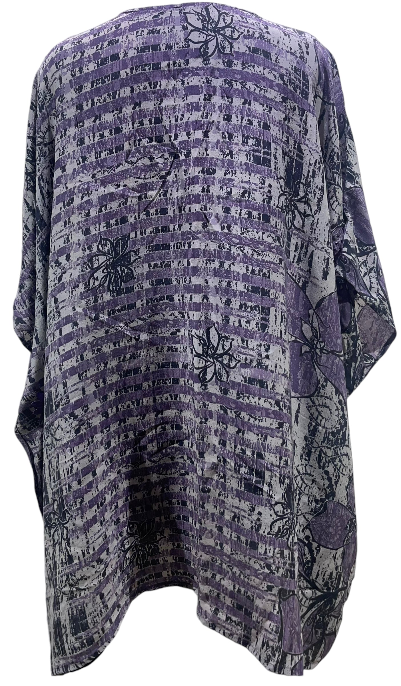 PRC5410 Avatar Pure Silk Short Kaftan Tunic