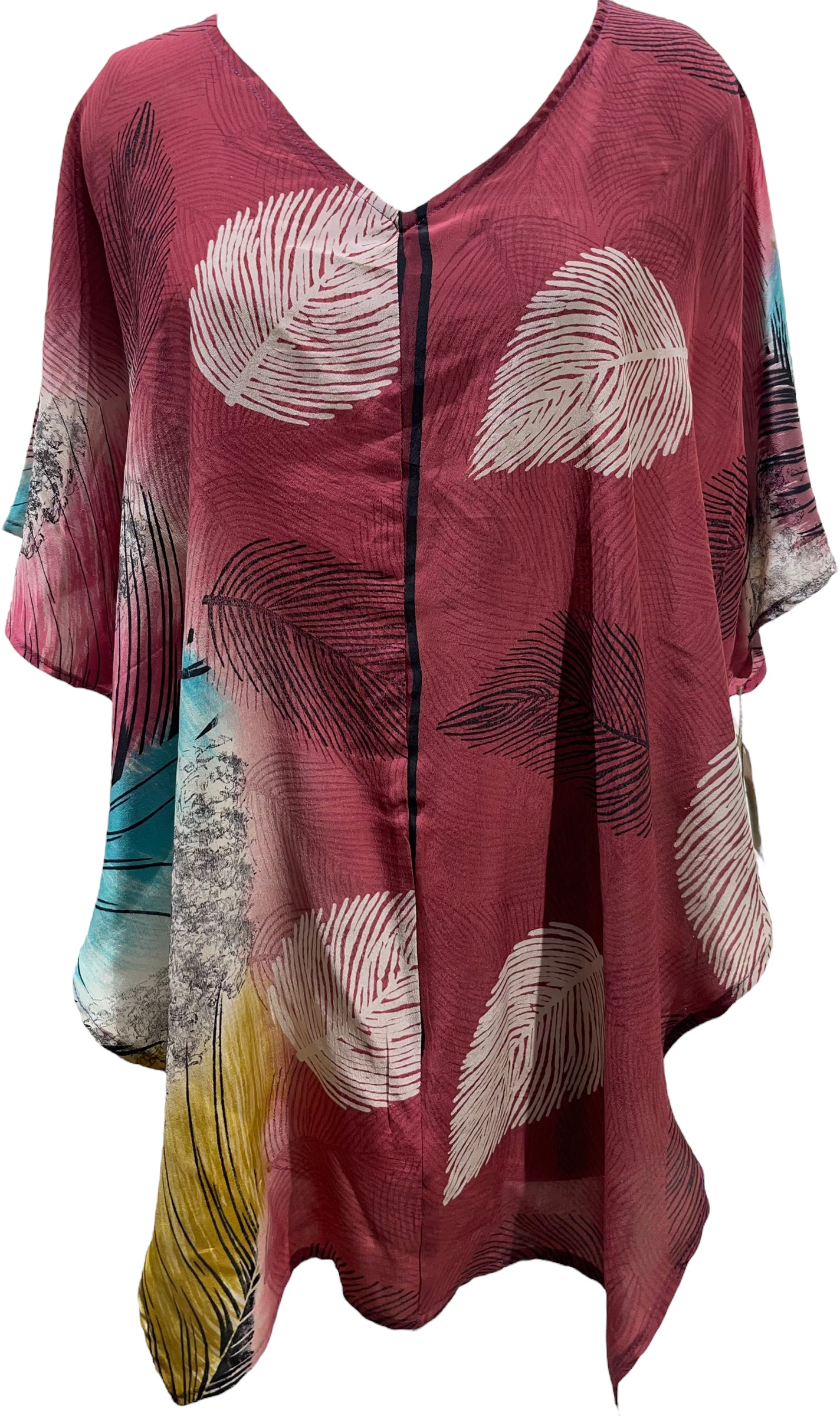 PRC5688 Wabi Sabi Pure Silk Waterfall Top