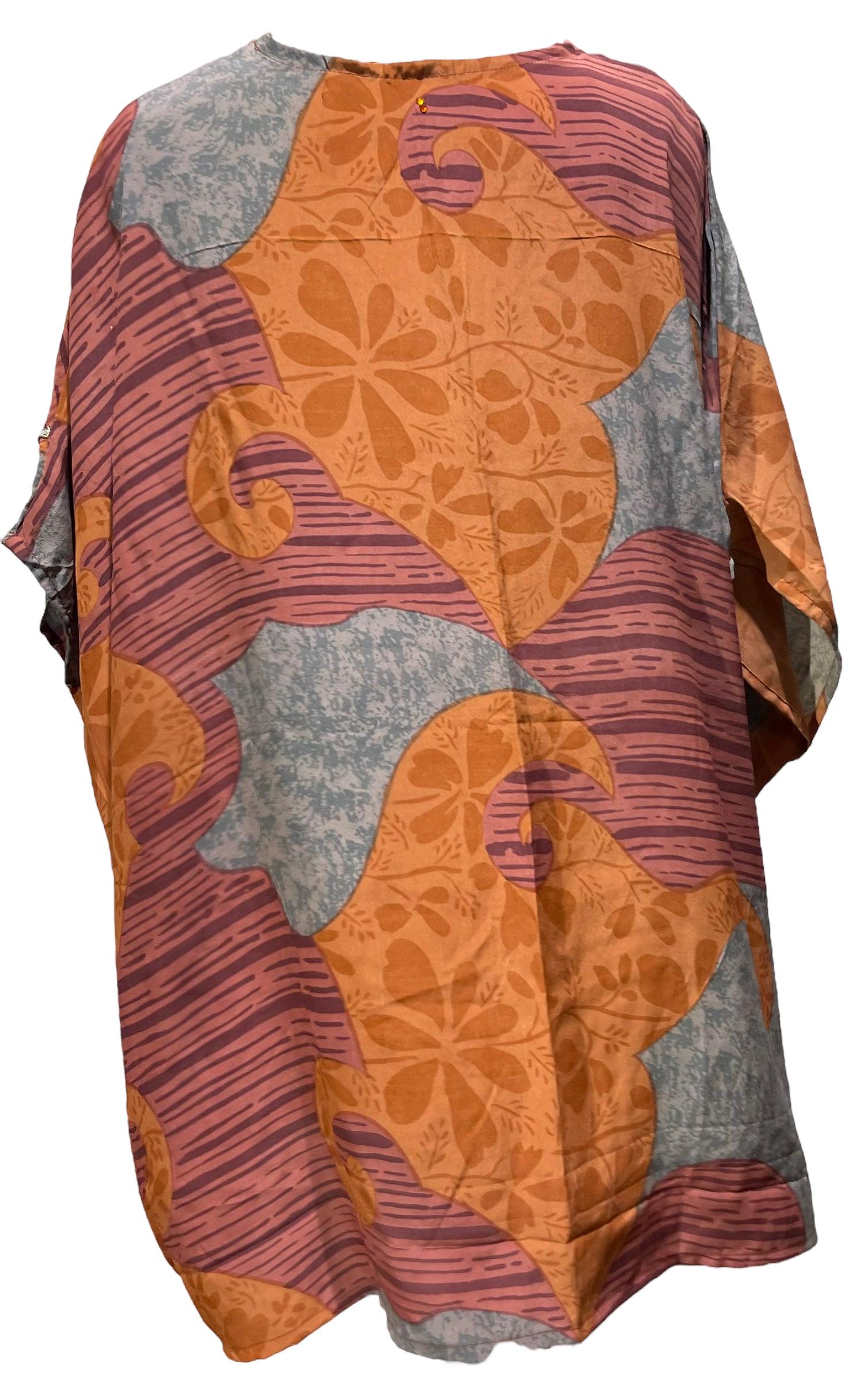 PRC5023 Avatar Pure Silk Short Kaftan Tunic