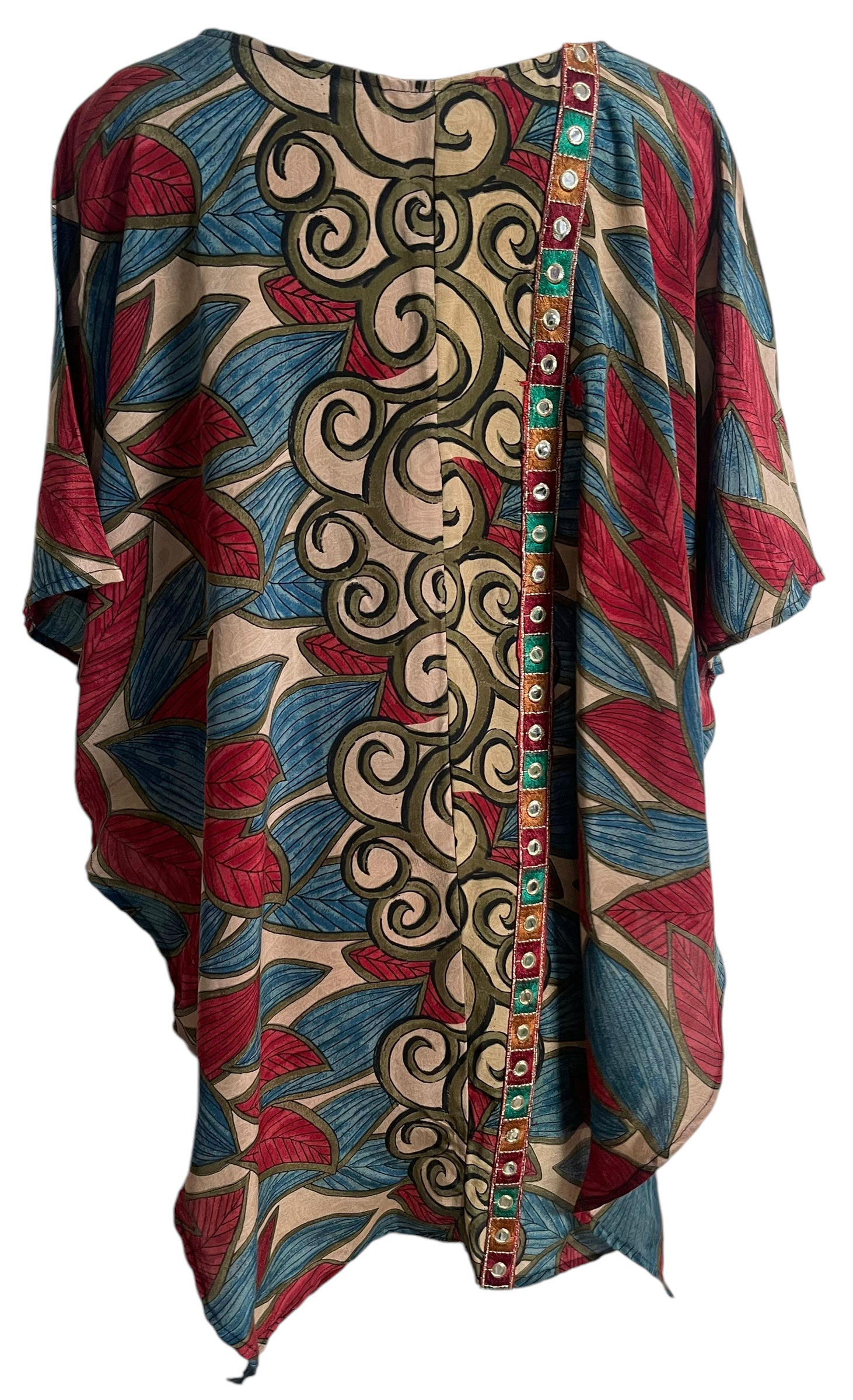 PRC5965 Avatar Pure Silk Waterfall Top