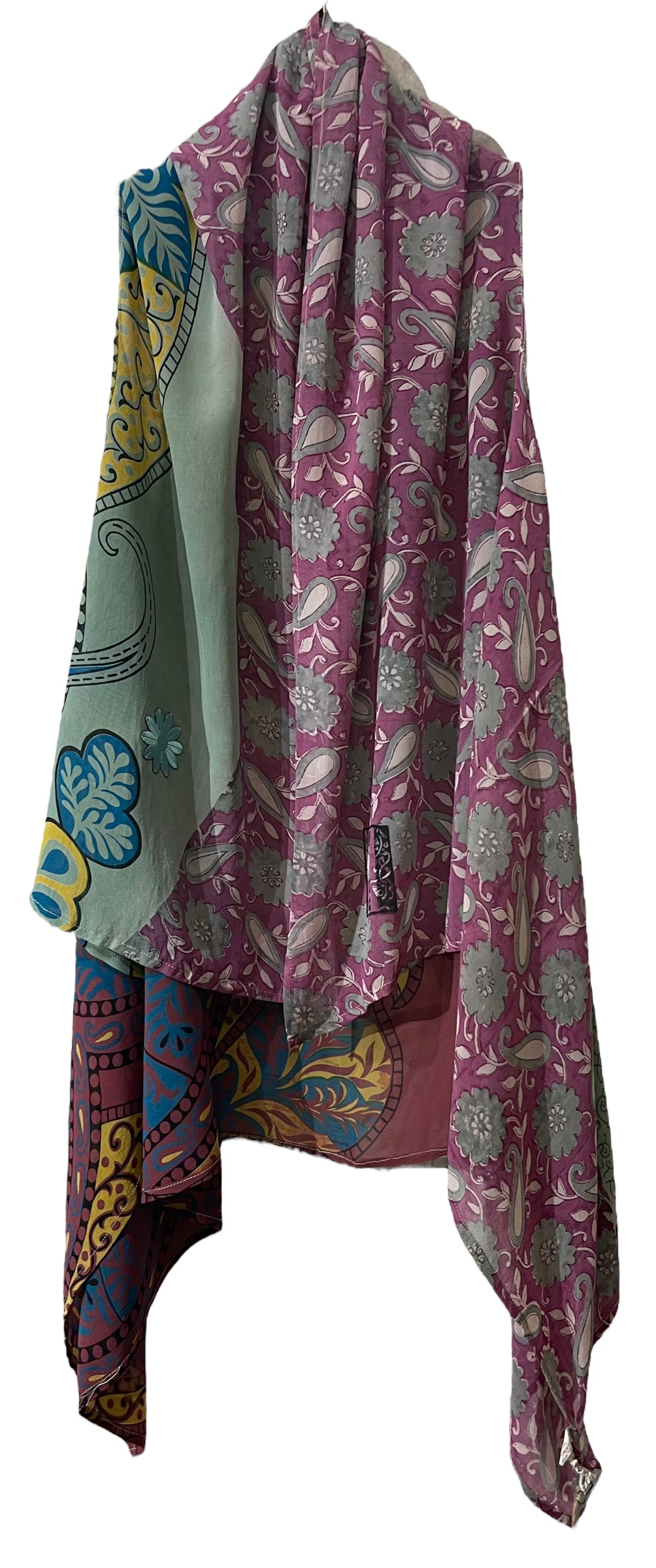 PRG4536 Sheer Wabi Sabi Pure Silk Versatile Vest