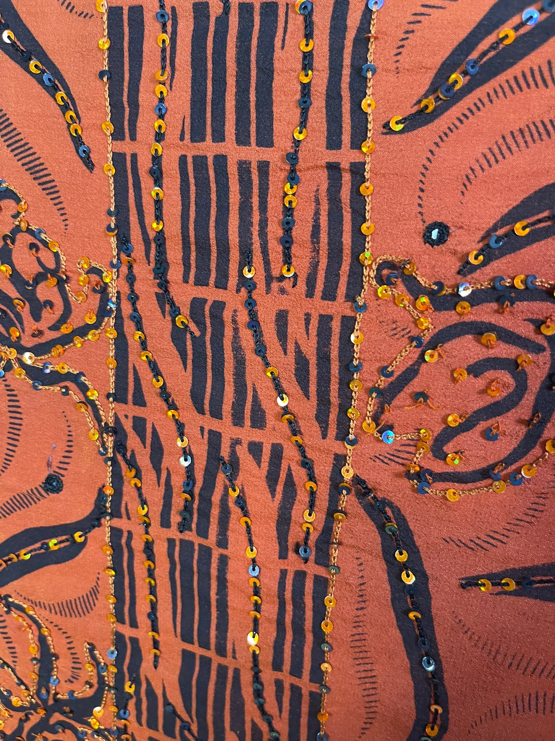 PRC6580 Avatar Pure Silk Maxi Dress with Belt