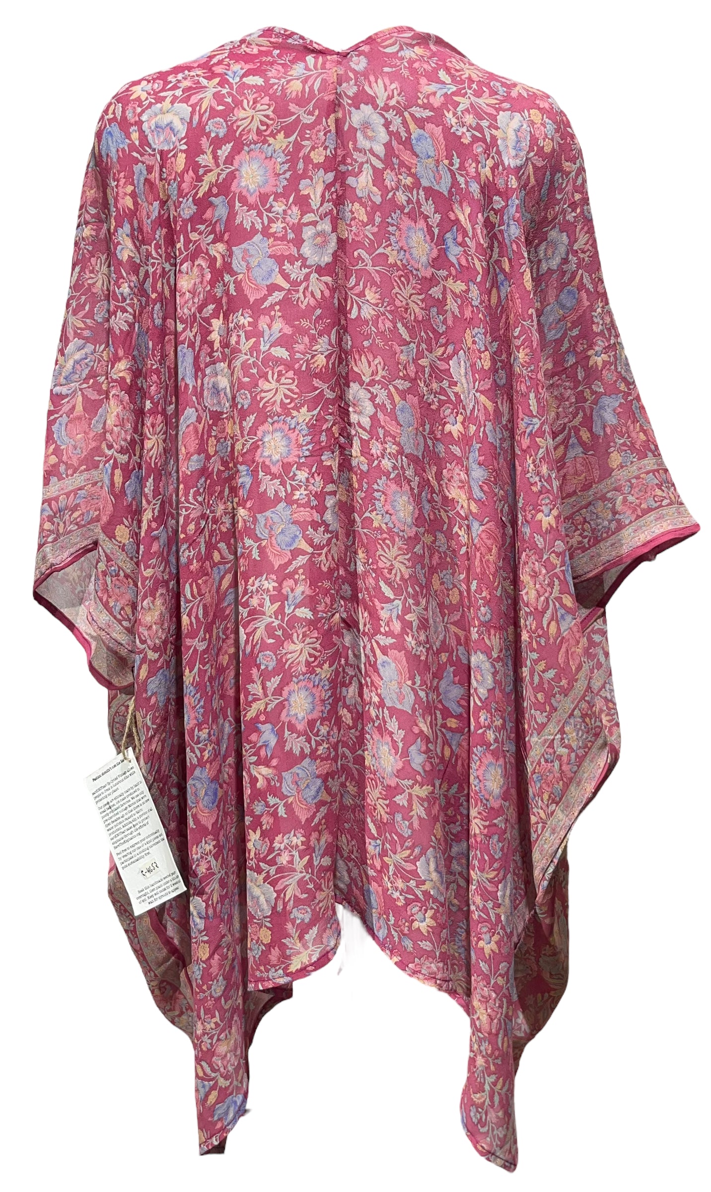 PRG4652 Sheer Avatar Pure Silk Cardigan