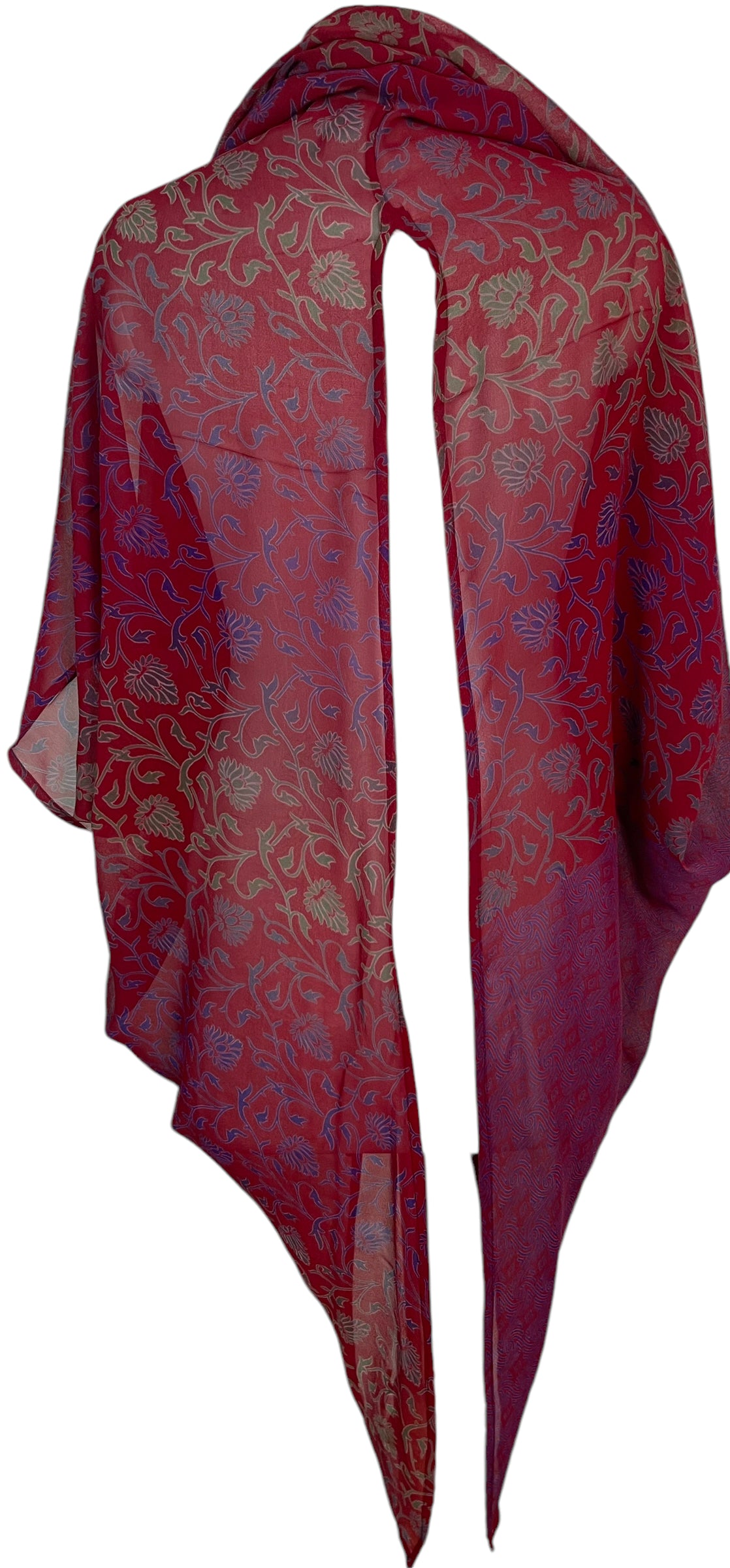 PRG5796 Sheer Avatar Pure Silk Cardigan