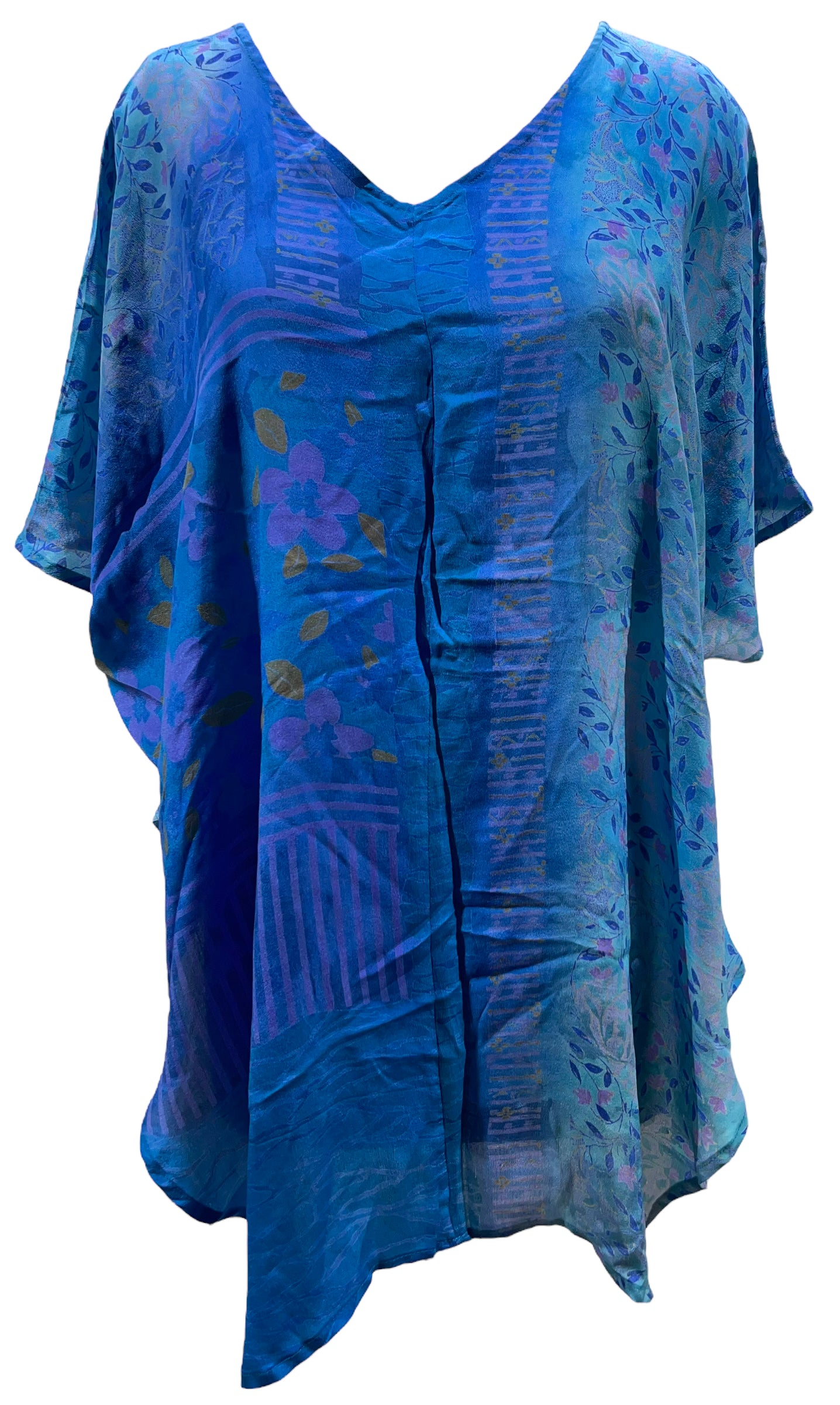 PRC5222 Wabi Sabi Pure Silk Waterfall Top