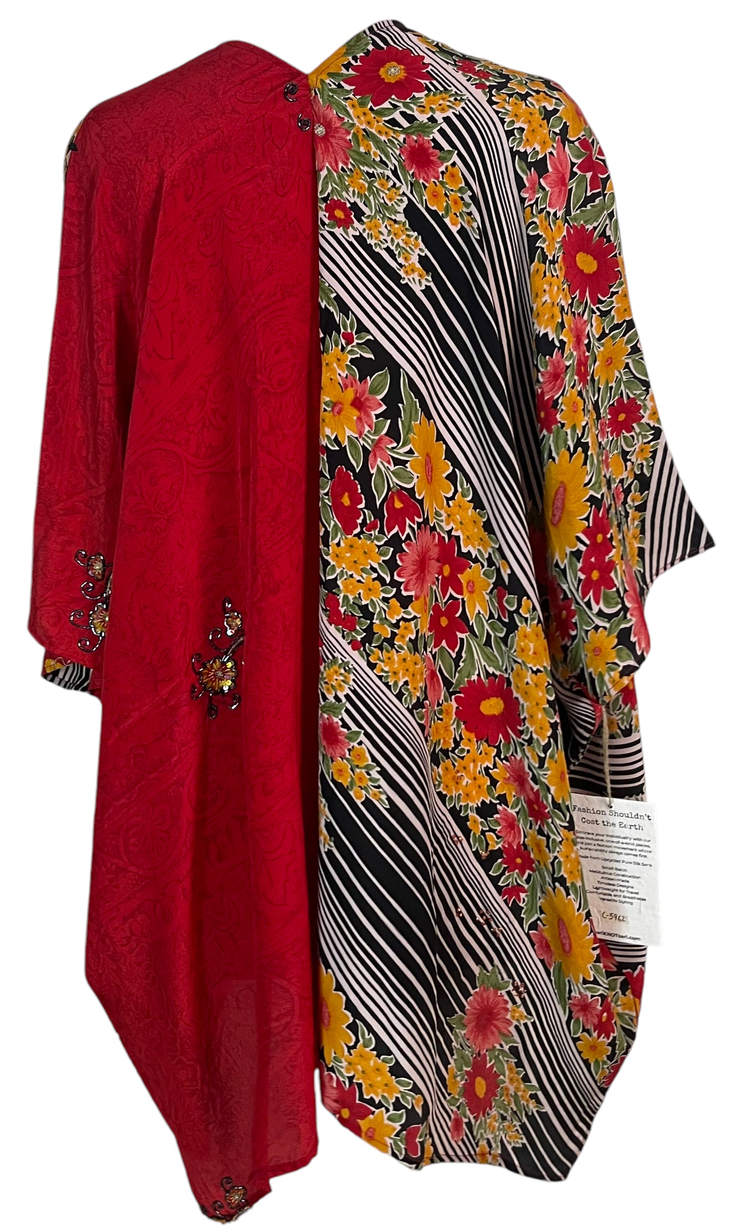 PRC5962 Avatar Pure Silk Cardigan