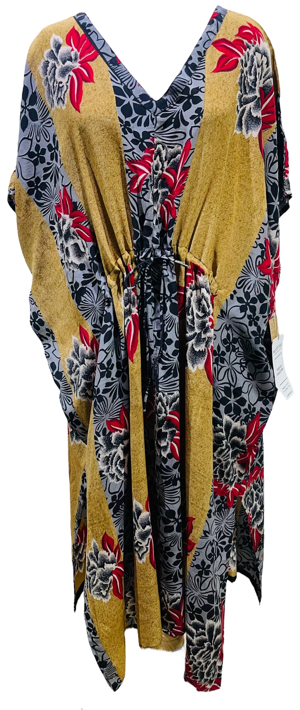 PRC5647B Avatar Pure Silk Maxi Kaftan