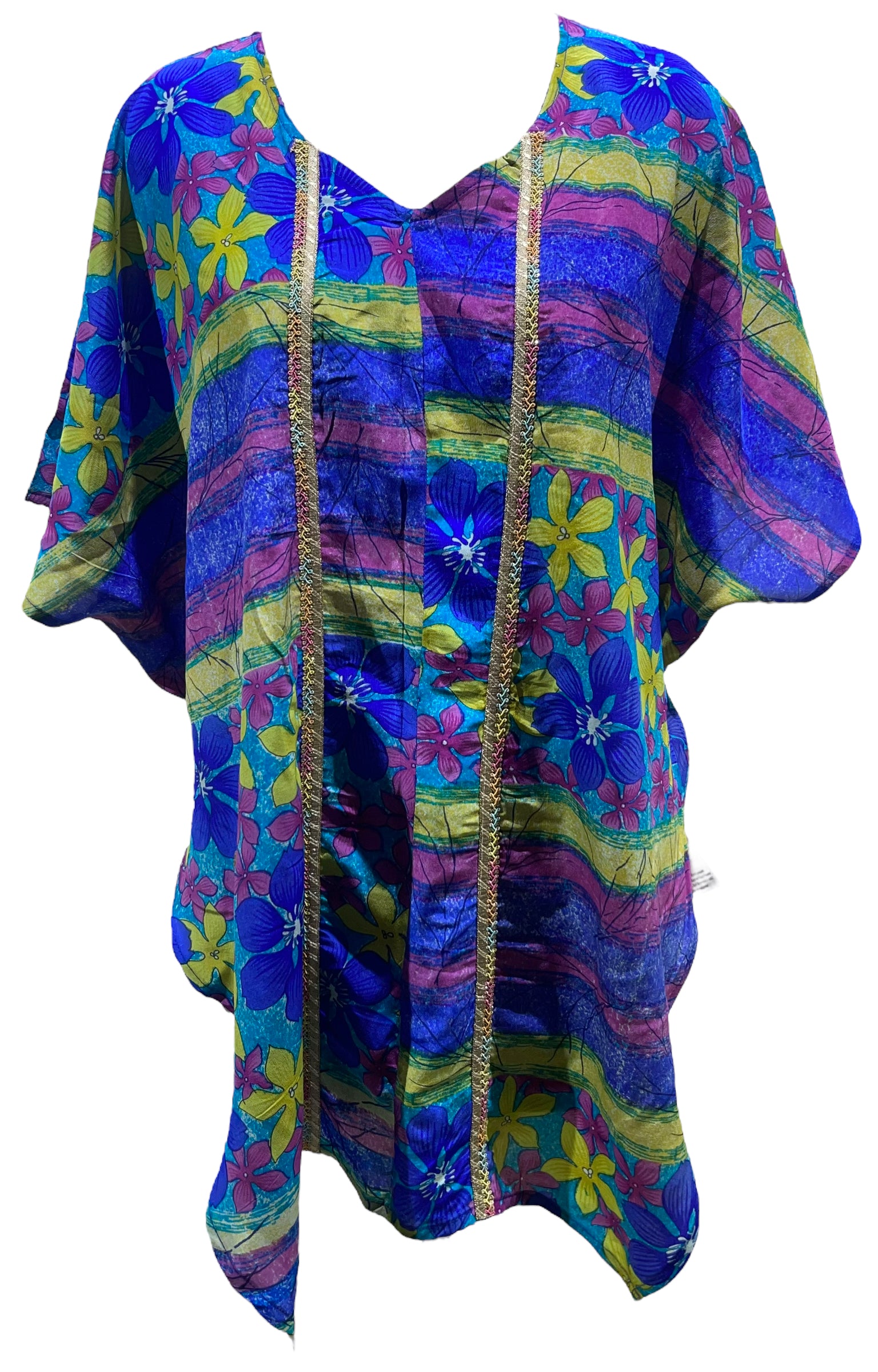 PRC5195 Avatar Pure Silk Waterfall Top