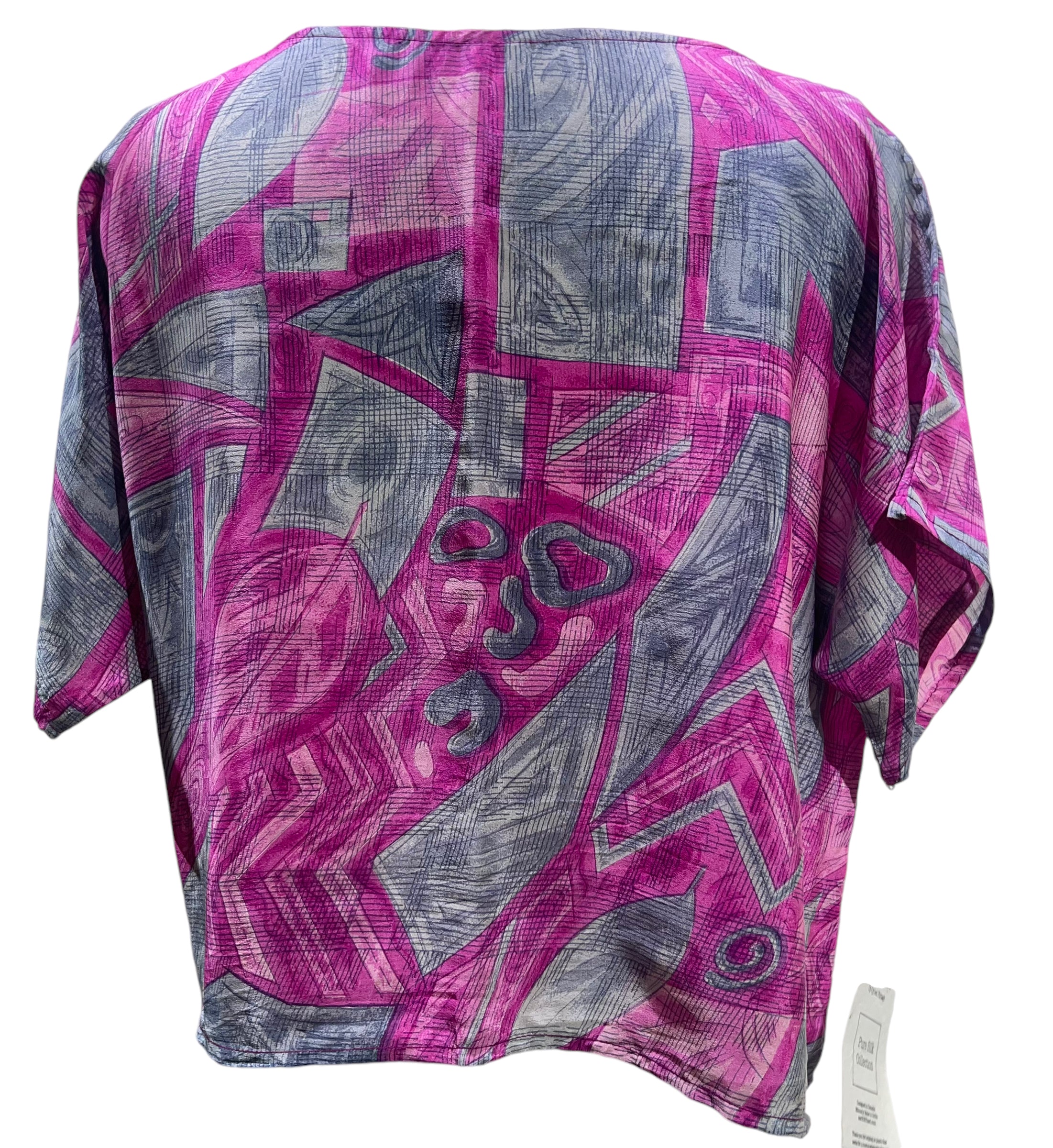 PRC4815 Avatar Pure Silk Boxy Top